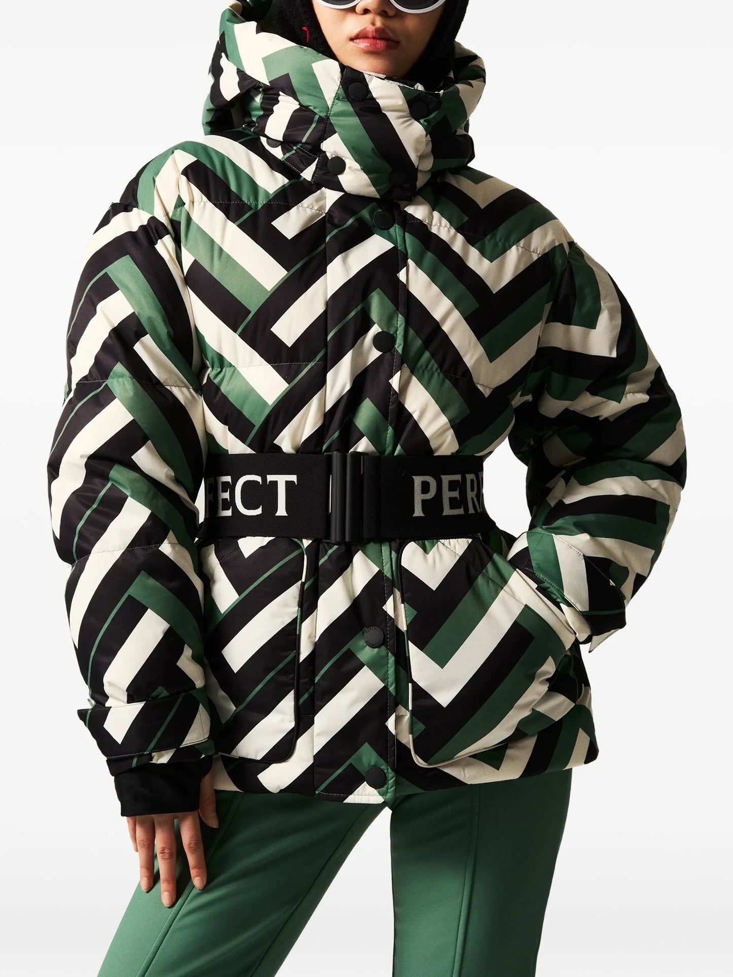 Cortina patterned ski jacket