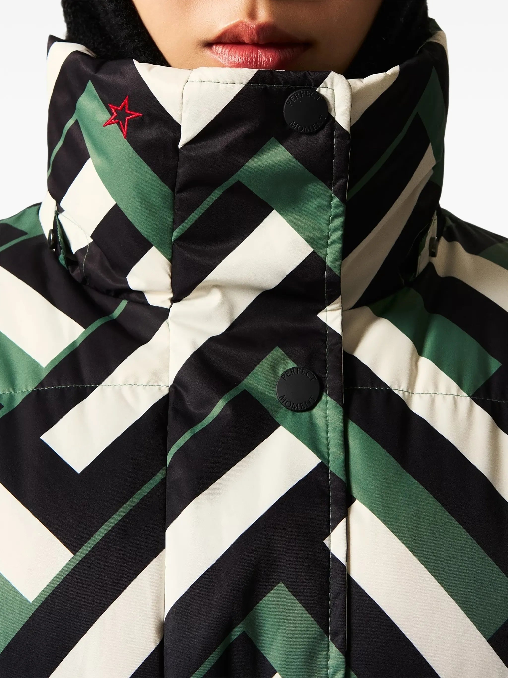 Cortina patterned ski jacket