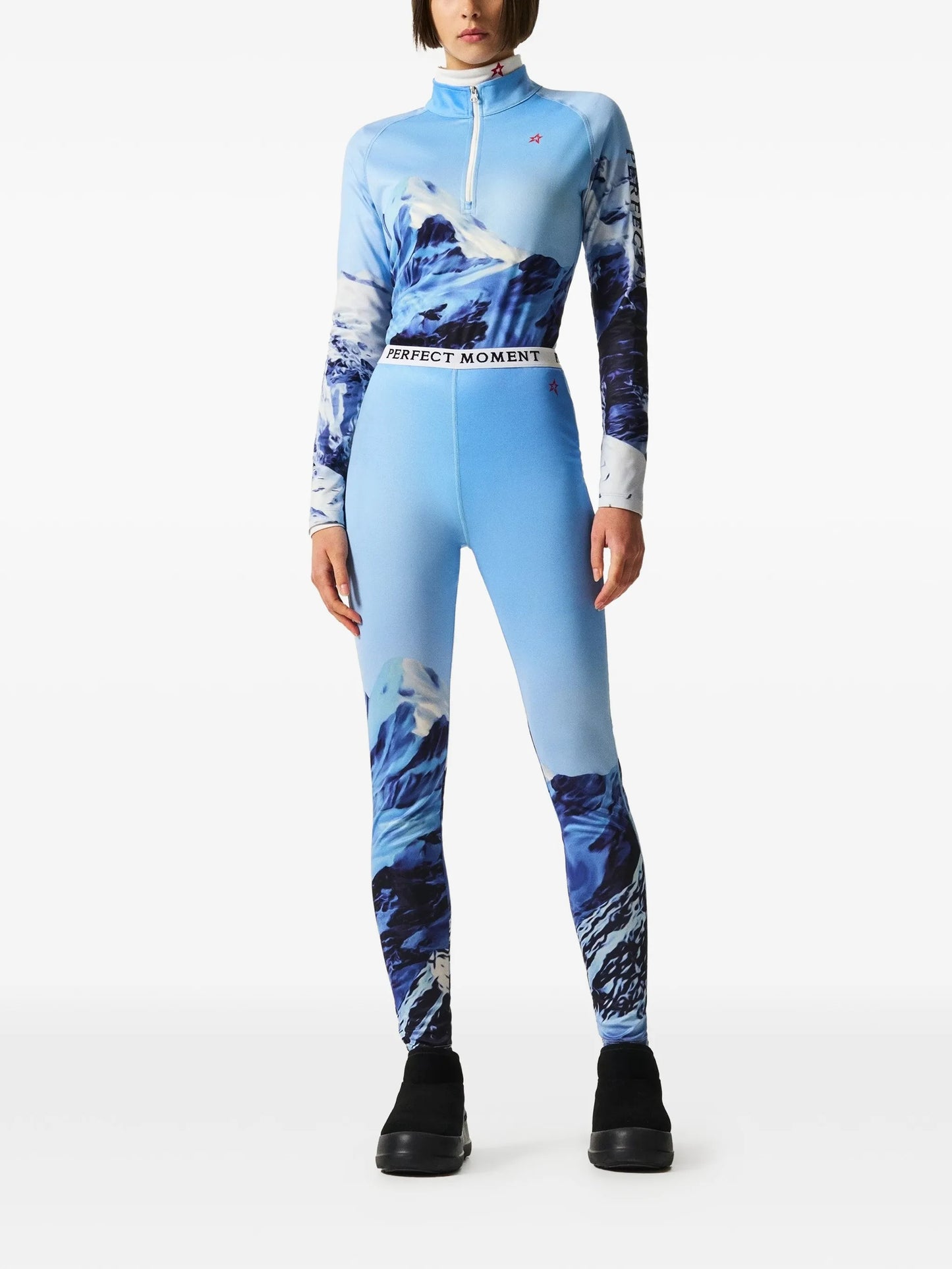 mountain-print top