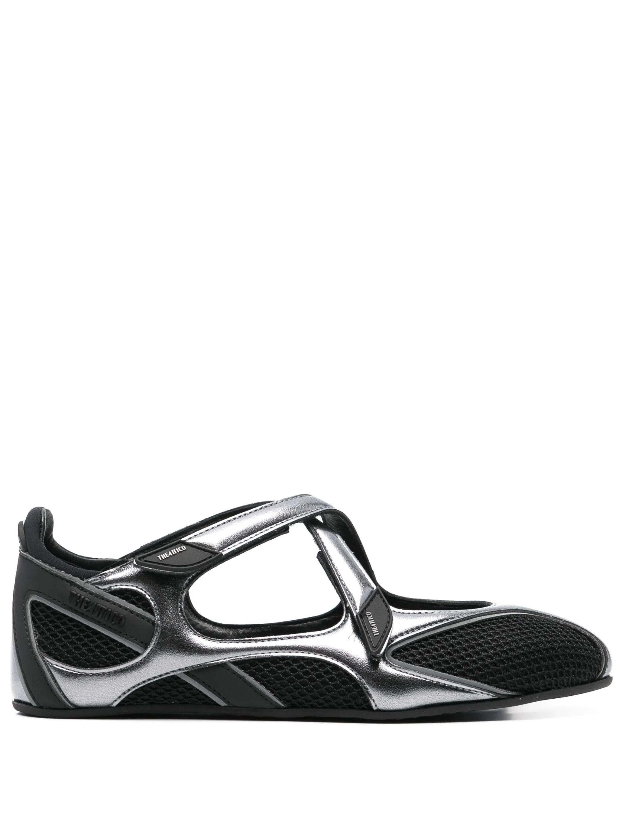 Floor 01 mesh strap ballet flats