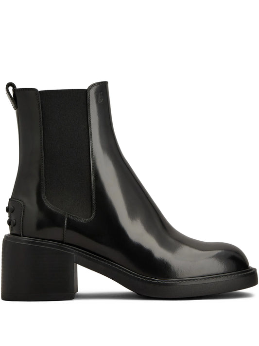 leather Chelsea boots