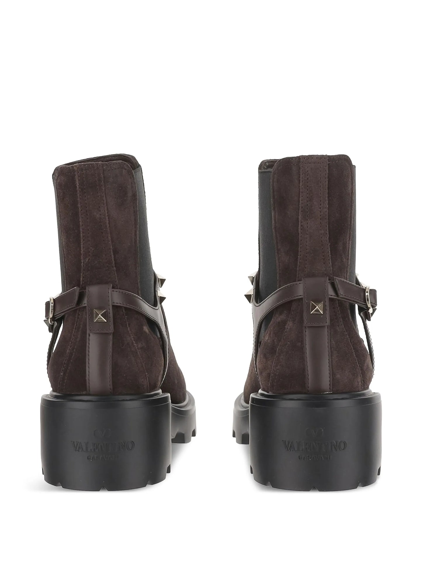 studded-ankle Chelsea boots