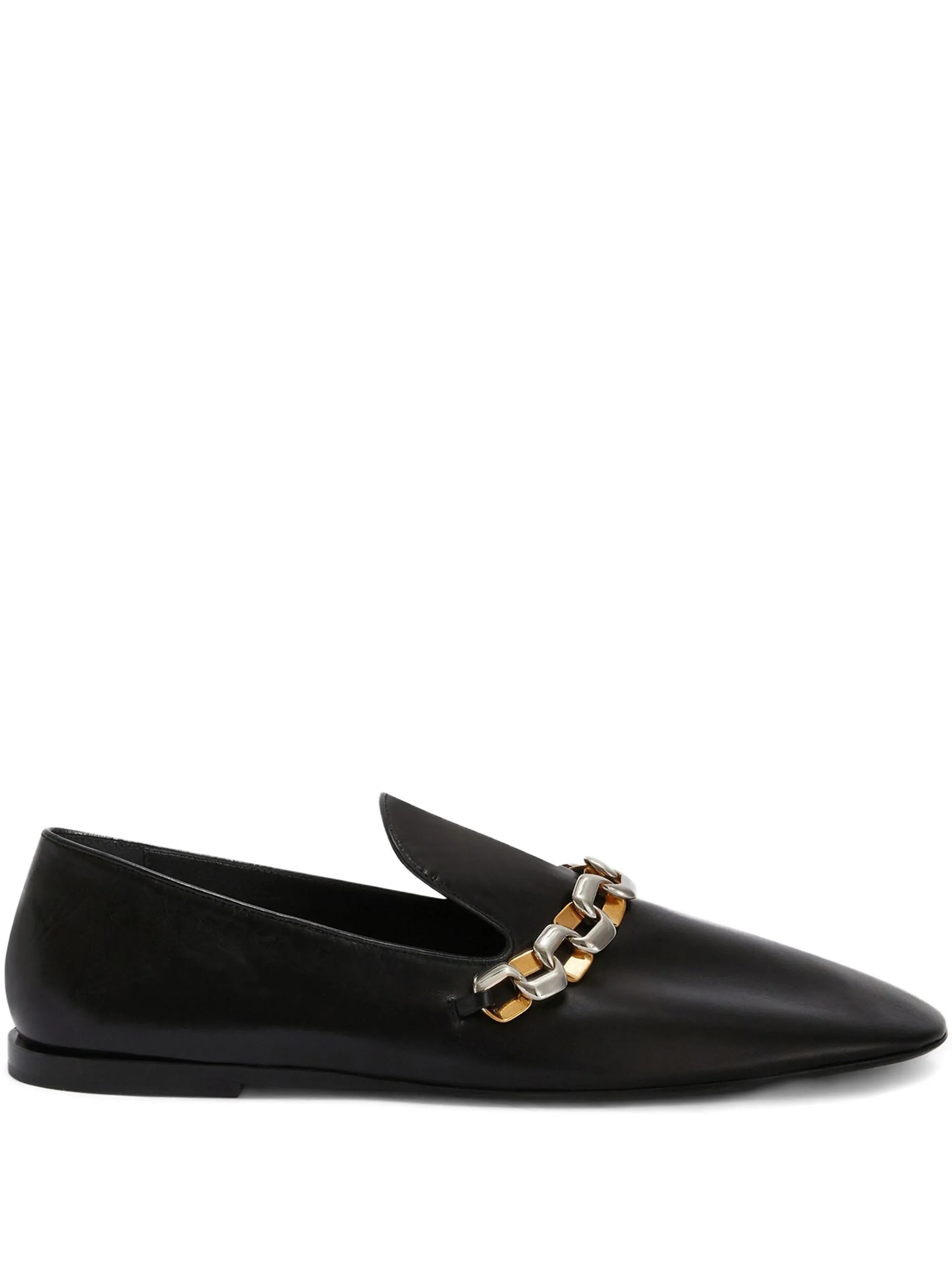 leather loafers