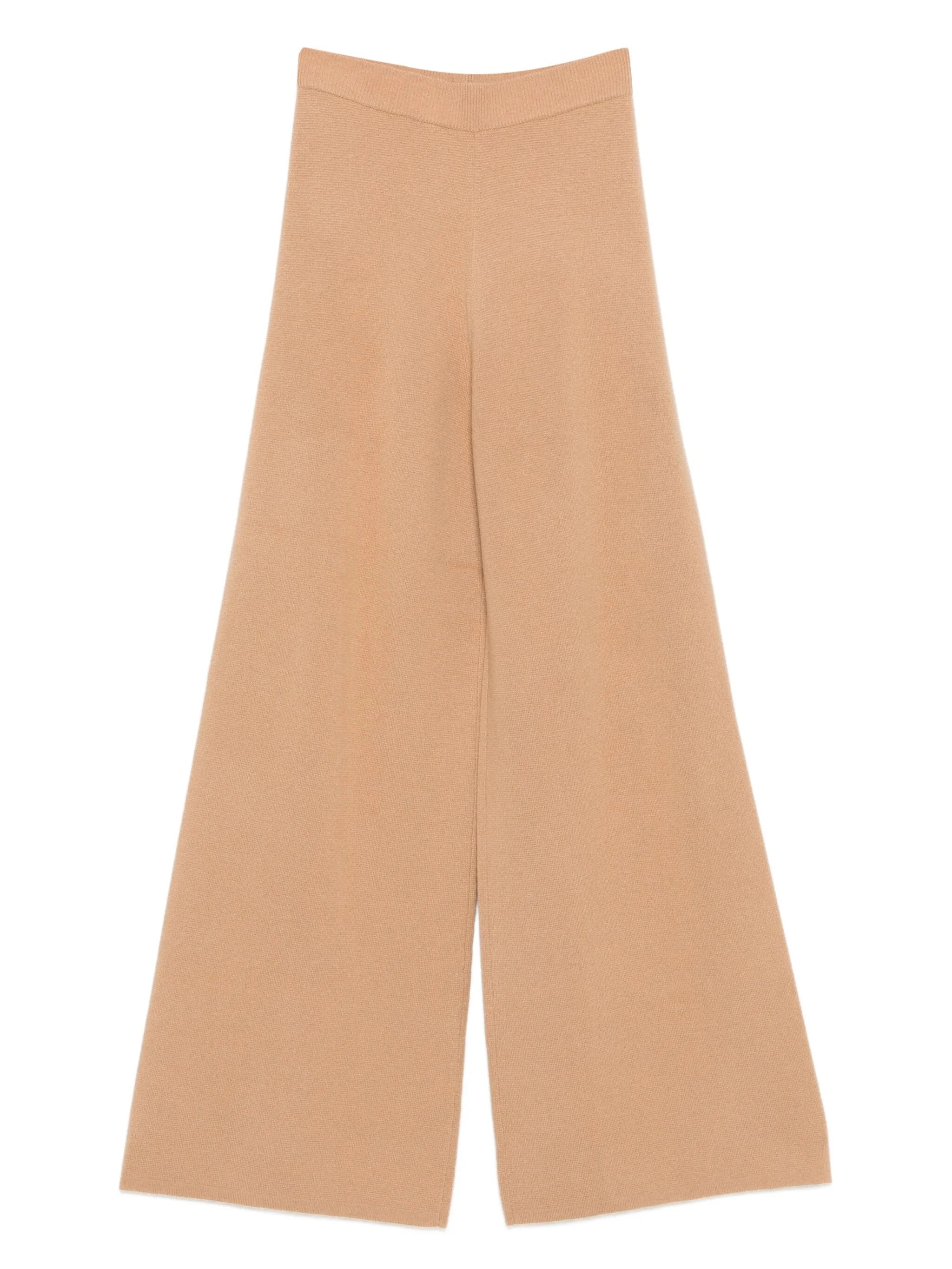 Judy knitted ribbed-waist trousers