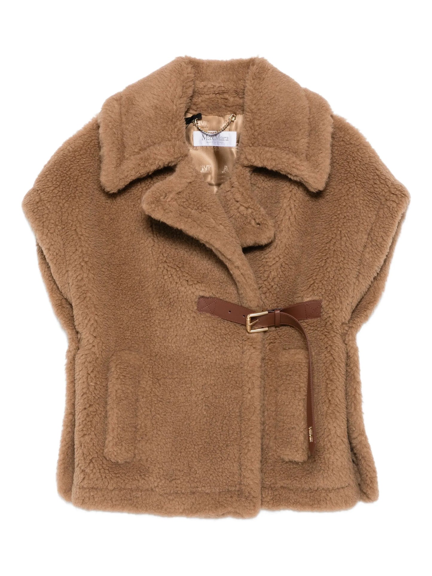 New Abavo faux-fur cape jacket