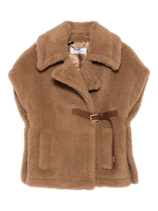 New Abavo faux-fur cape jacket