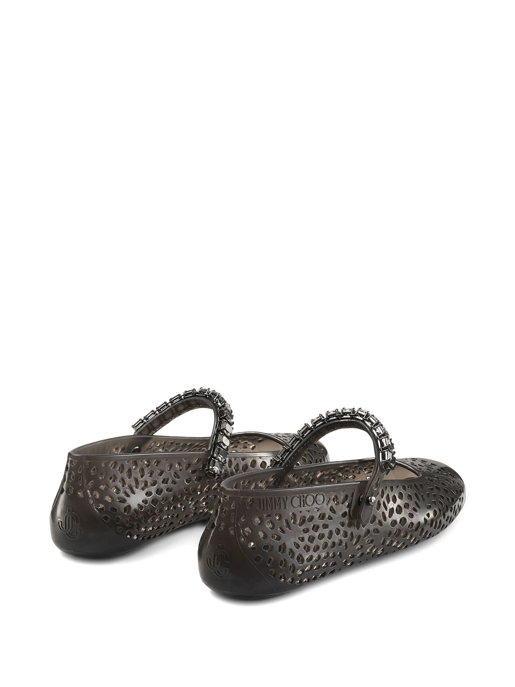 Jelly ballerina flats