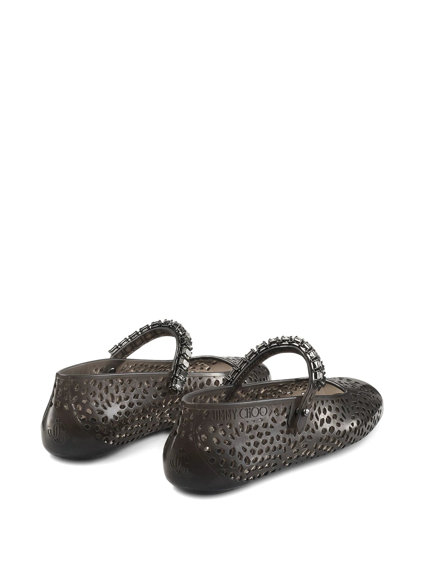 Jelly ballerina flats