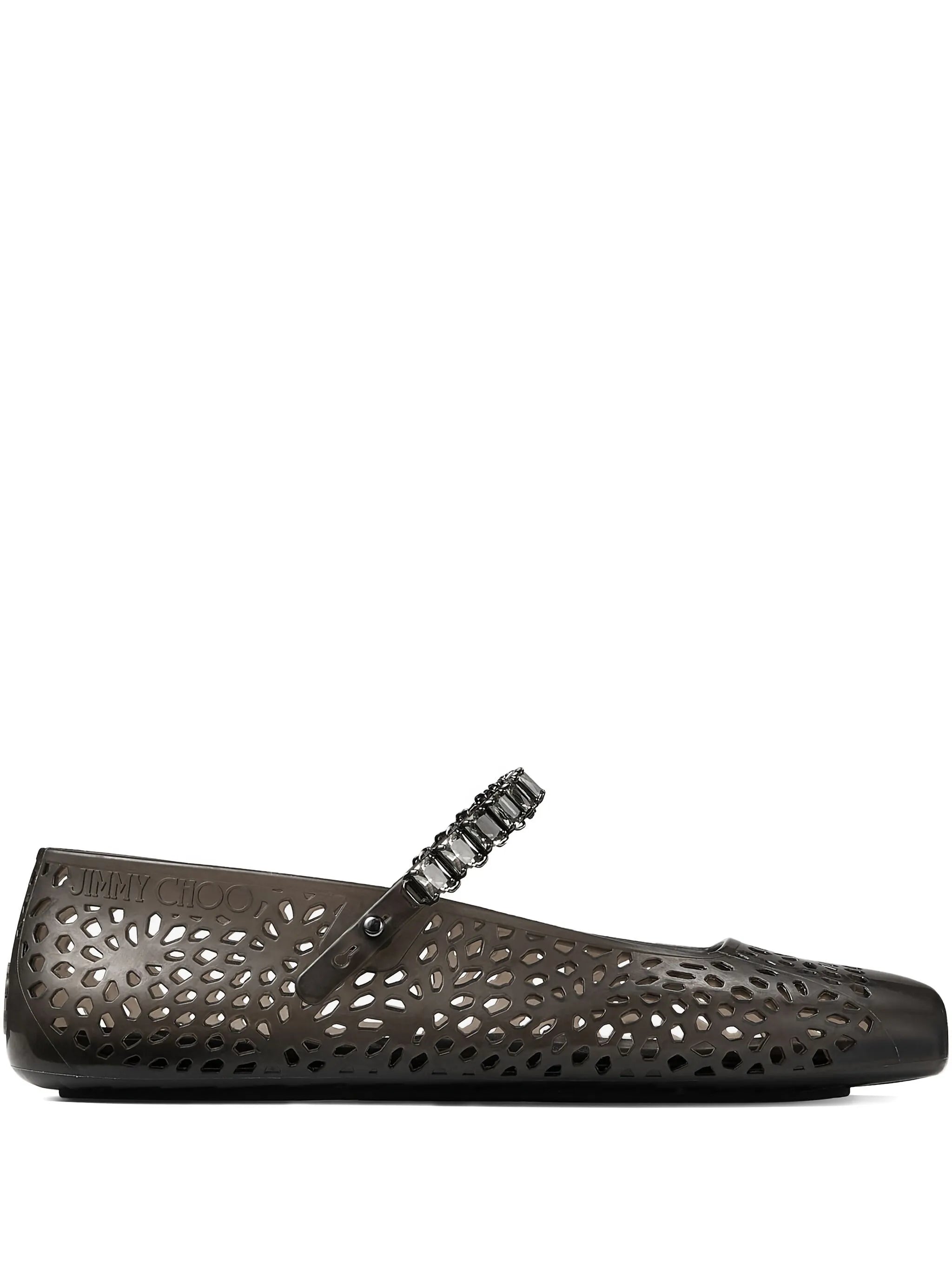 Jelly ballerina flats