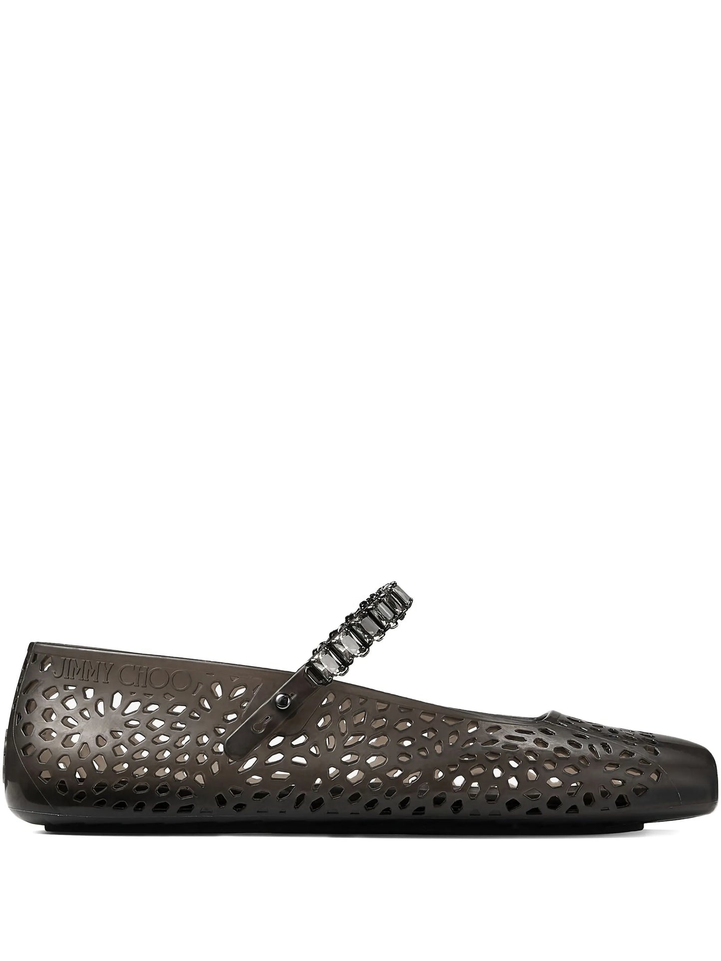 Jelly ballerina flats