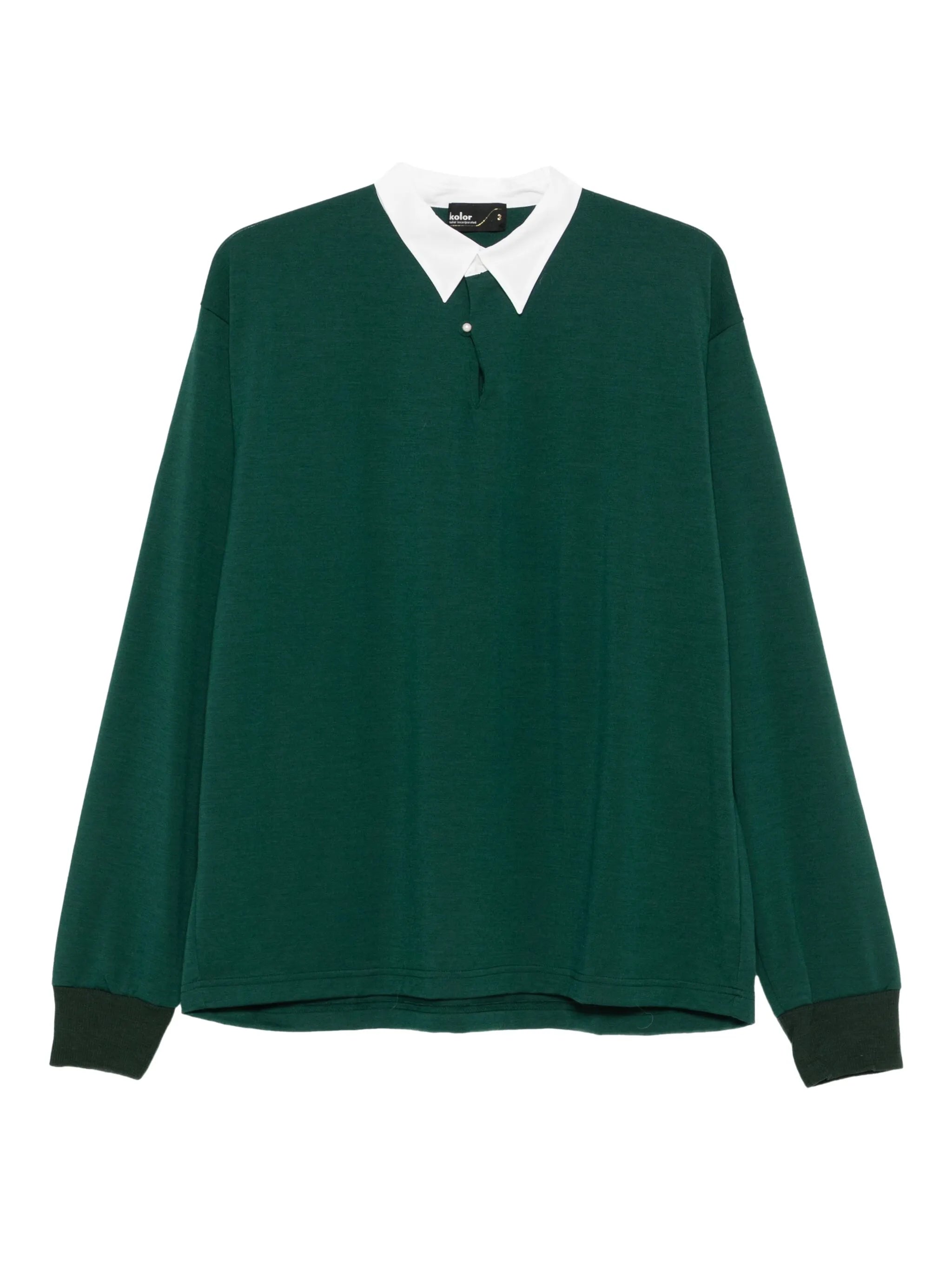 long sleeve polo shirt