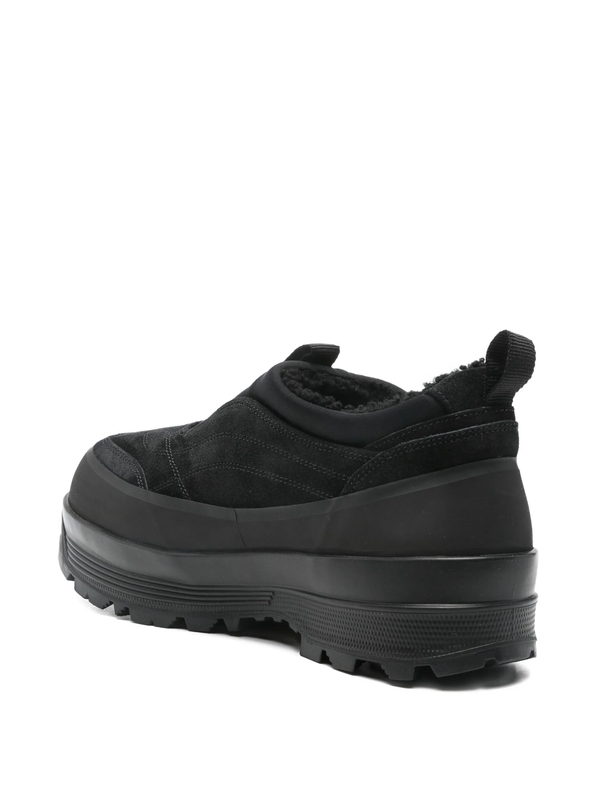 low top suede sneakers