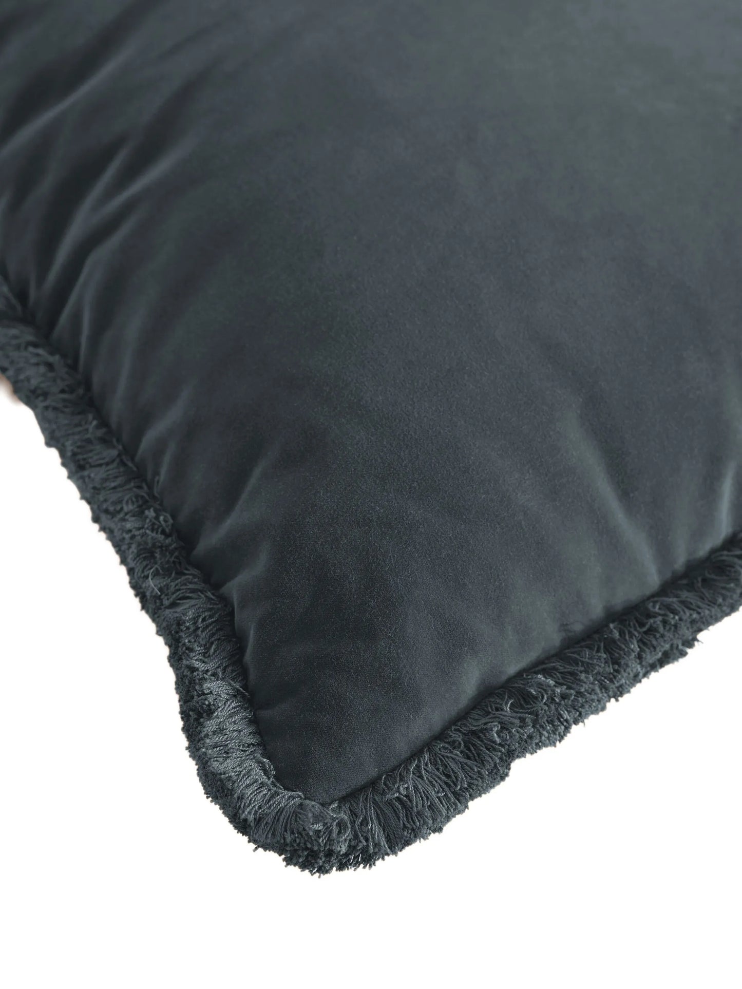 Margeaux fringed square cushion (50cm x 50cm)