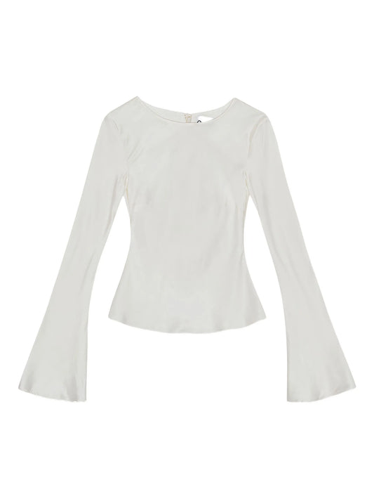 long-sleeve blouse