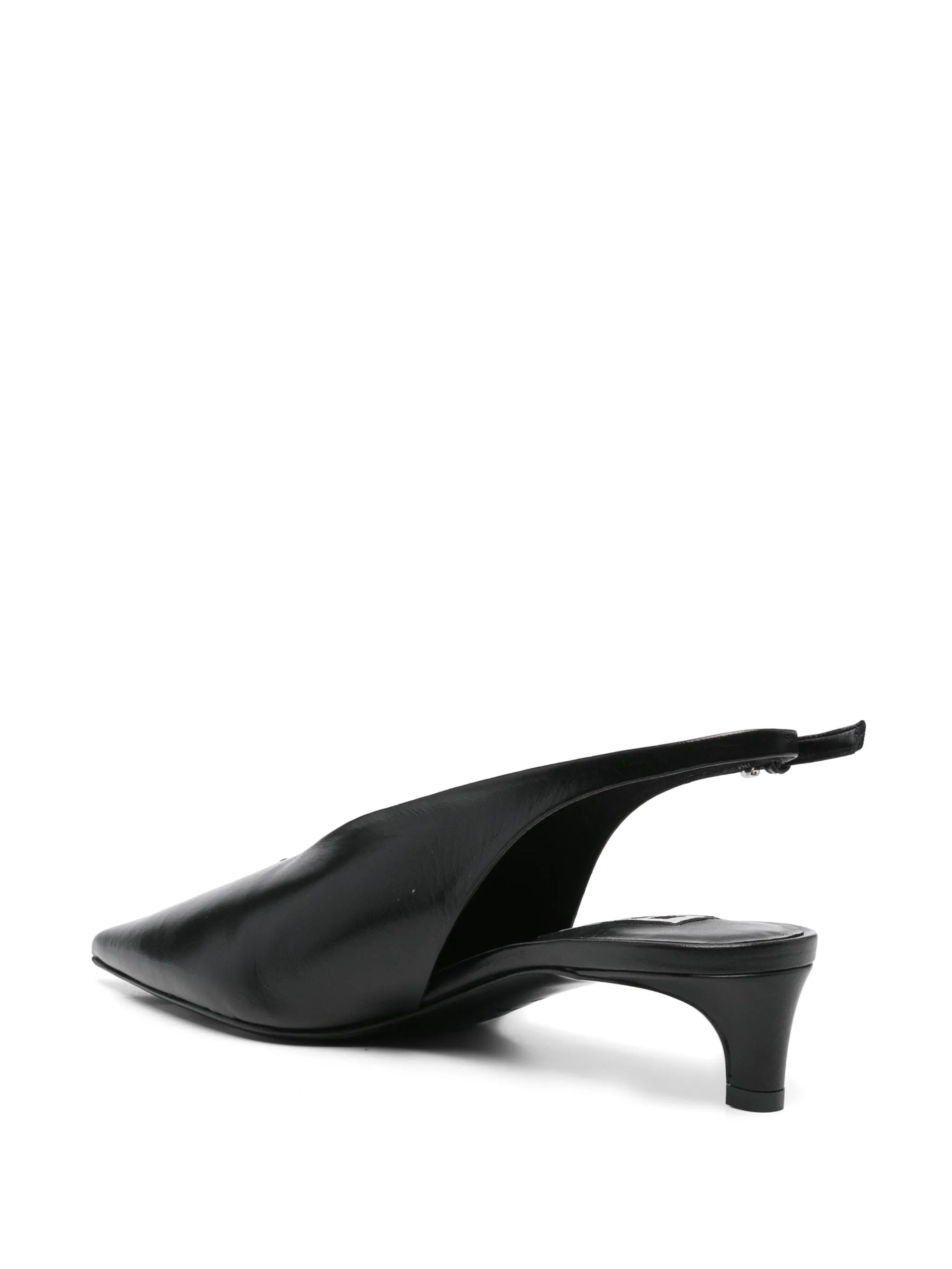 35mm leather pumps