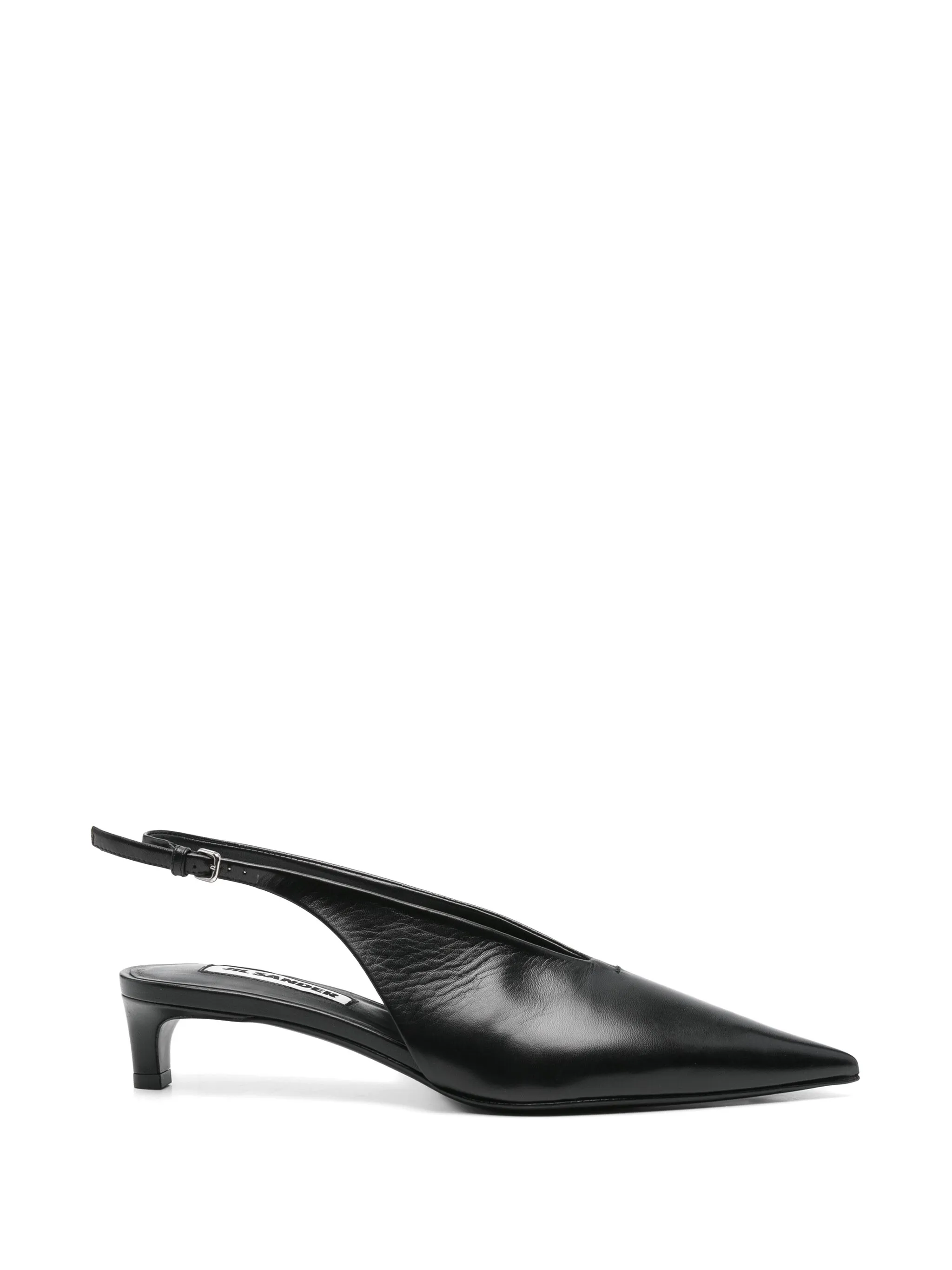 35mm leather pumps