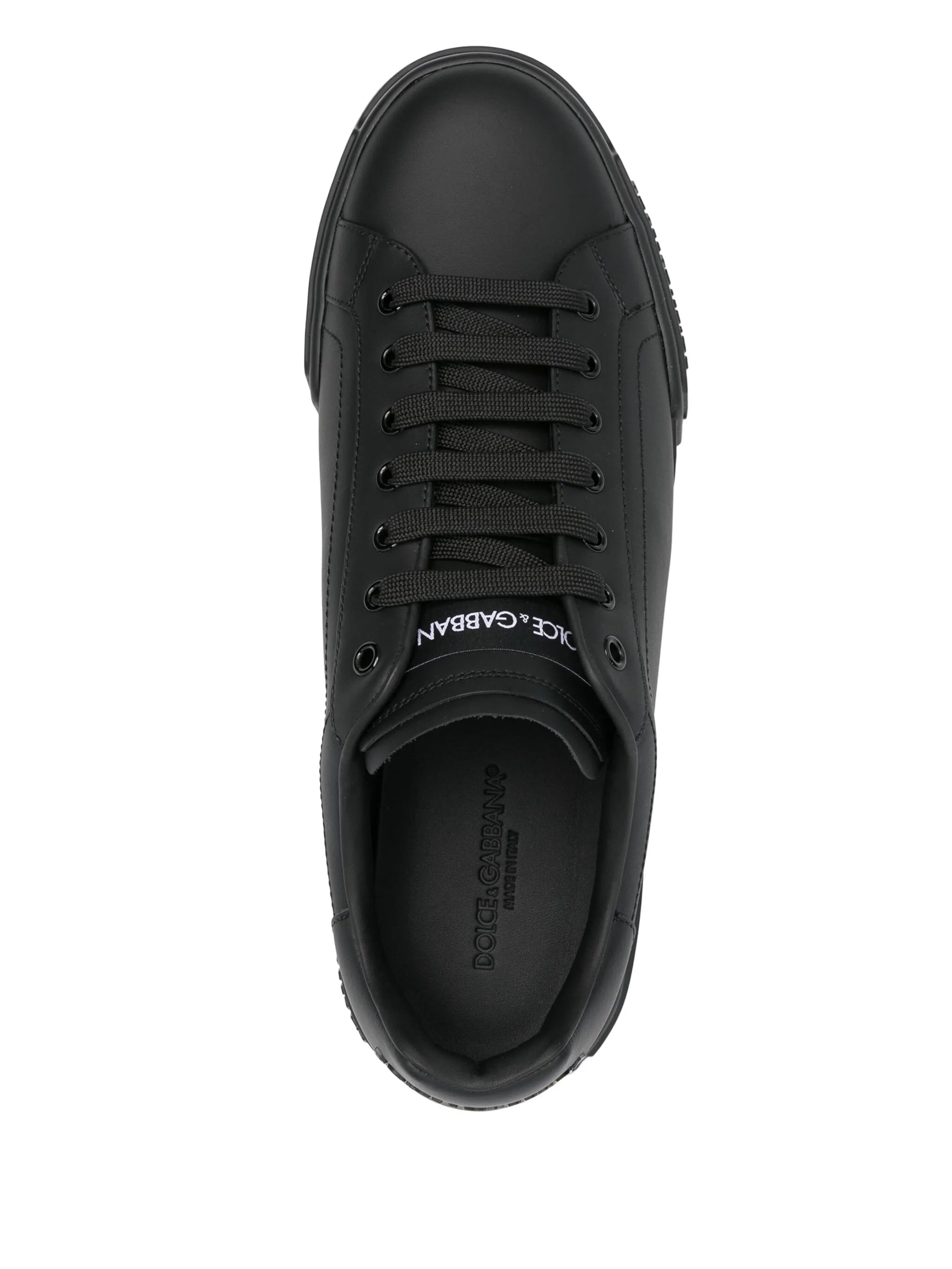 leather sneakers