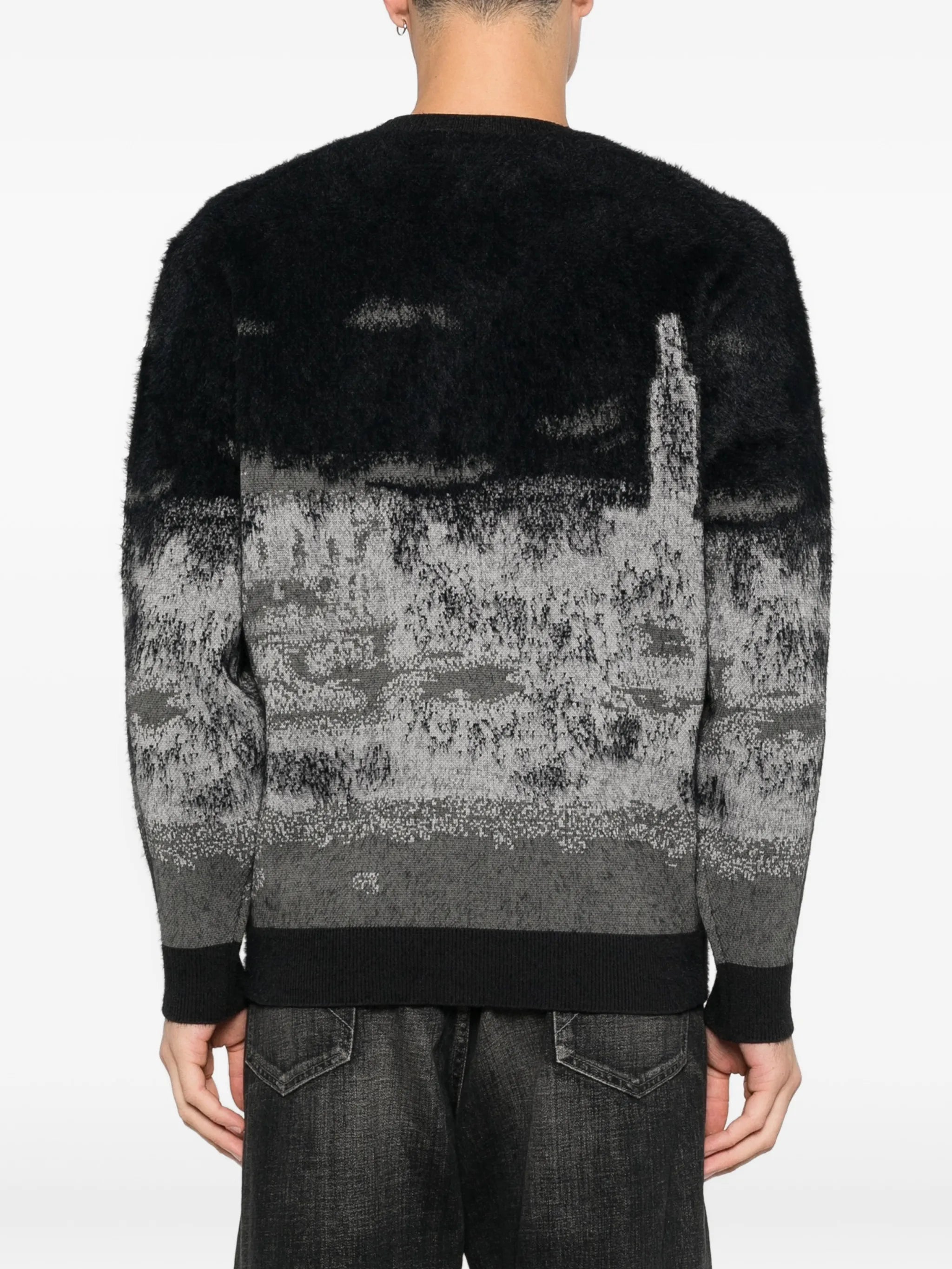 jacquard cardigan