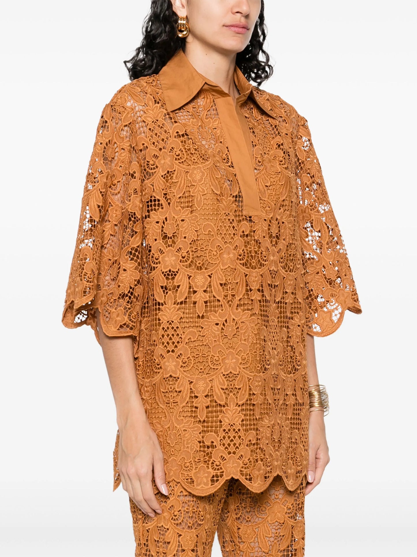 Coco embroidered top