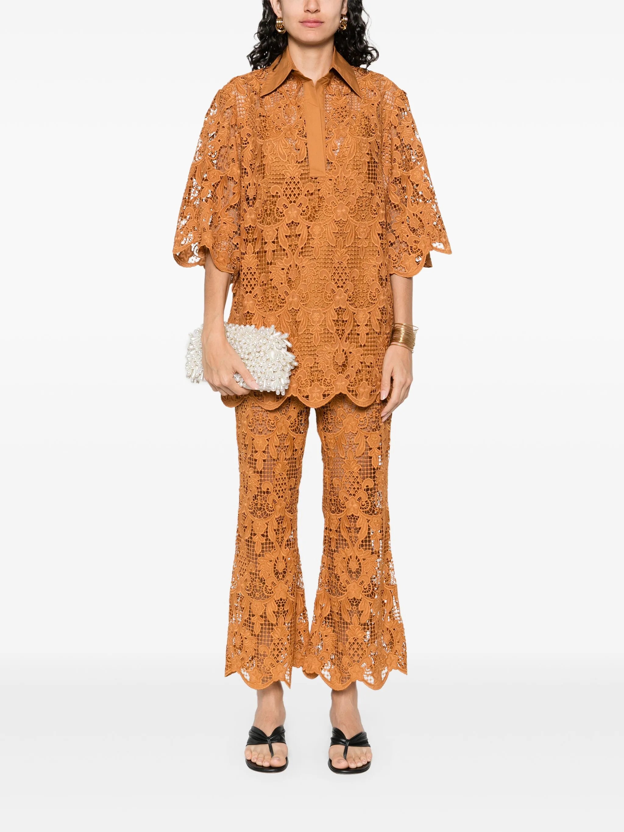 Coco embroidered top
