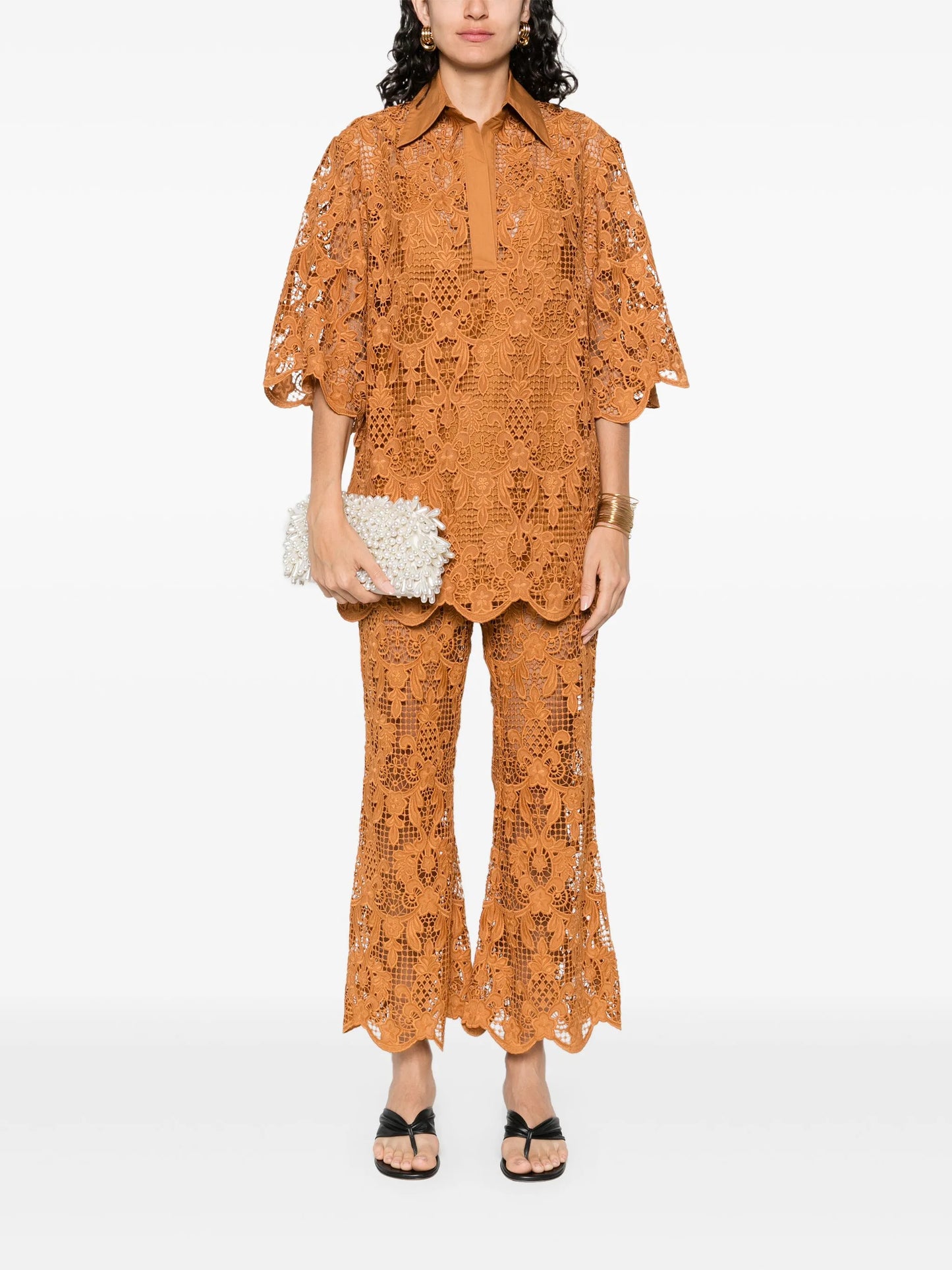 Coco embroidered top
