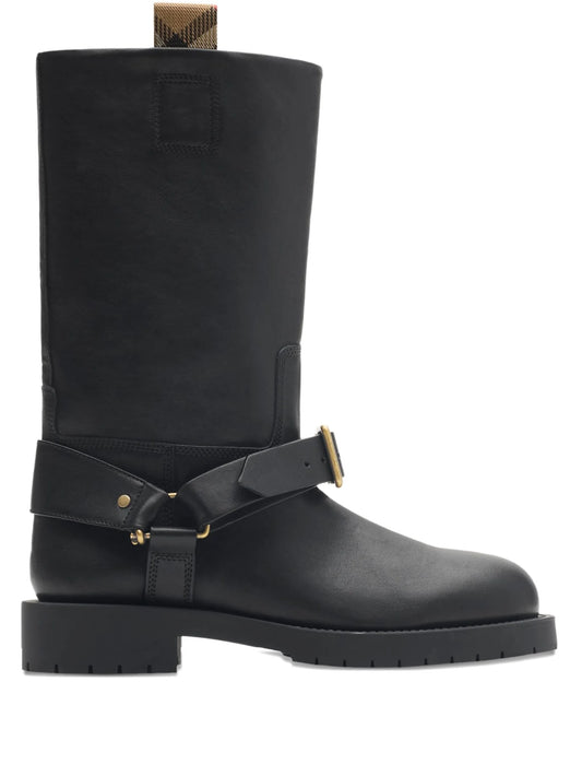 Equestrian Knight leather boots
