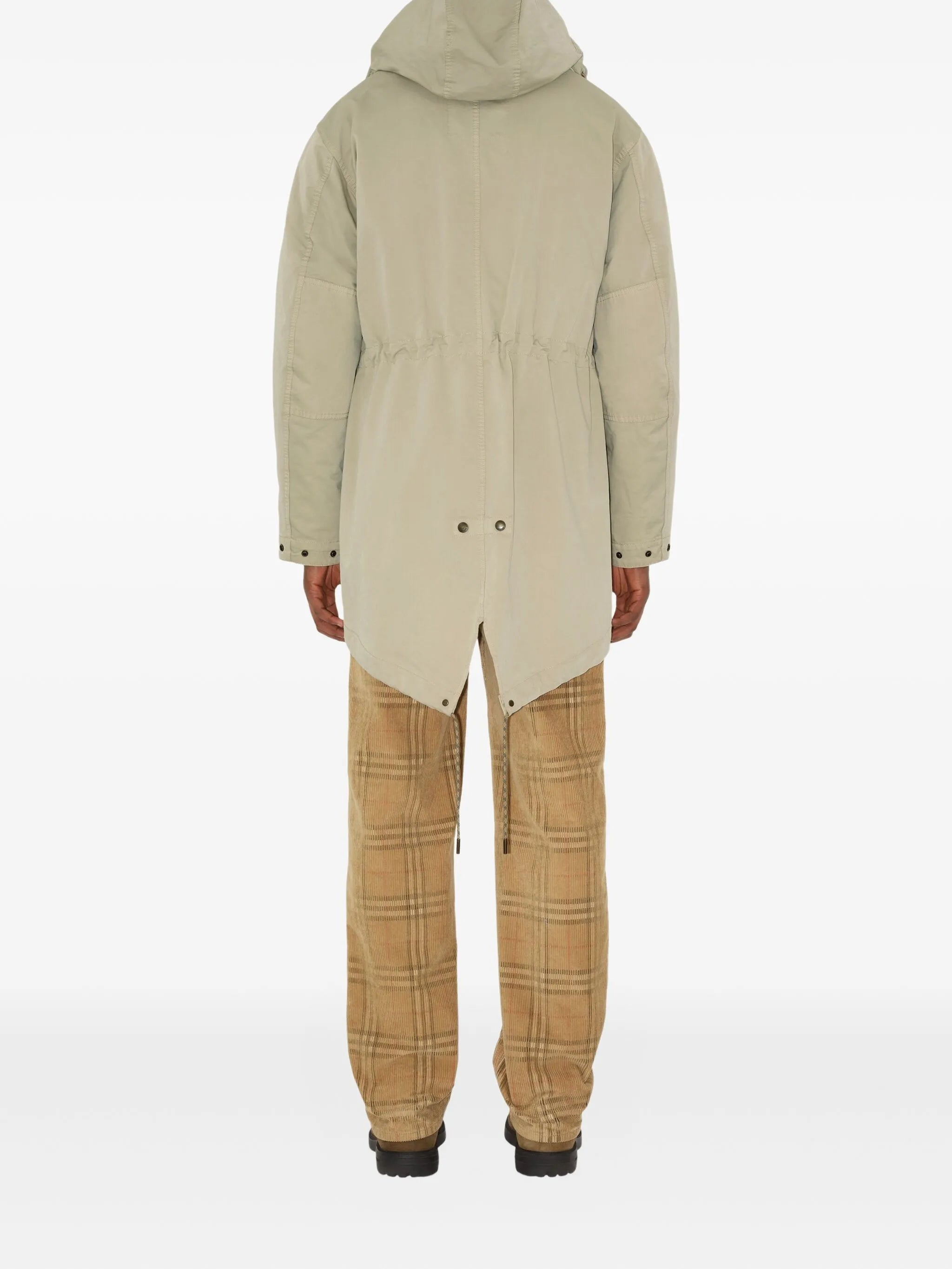 layered parka
