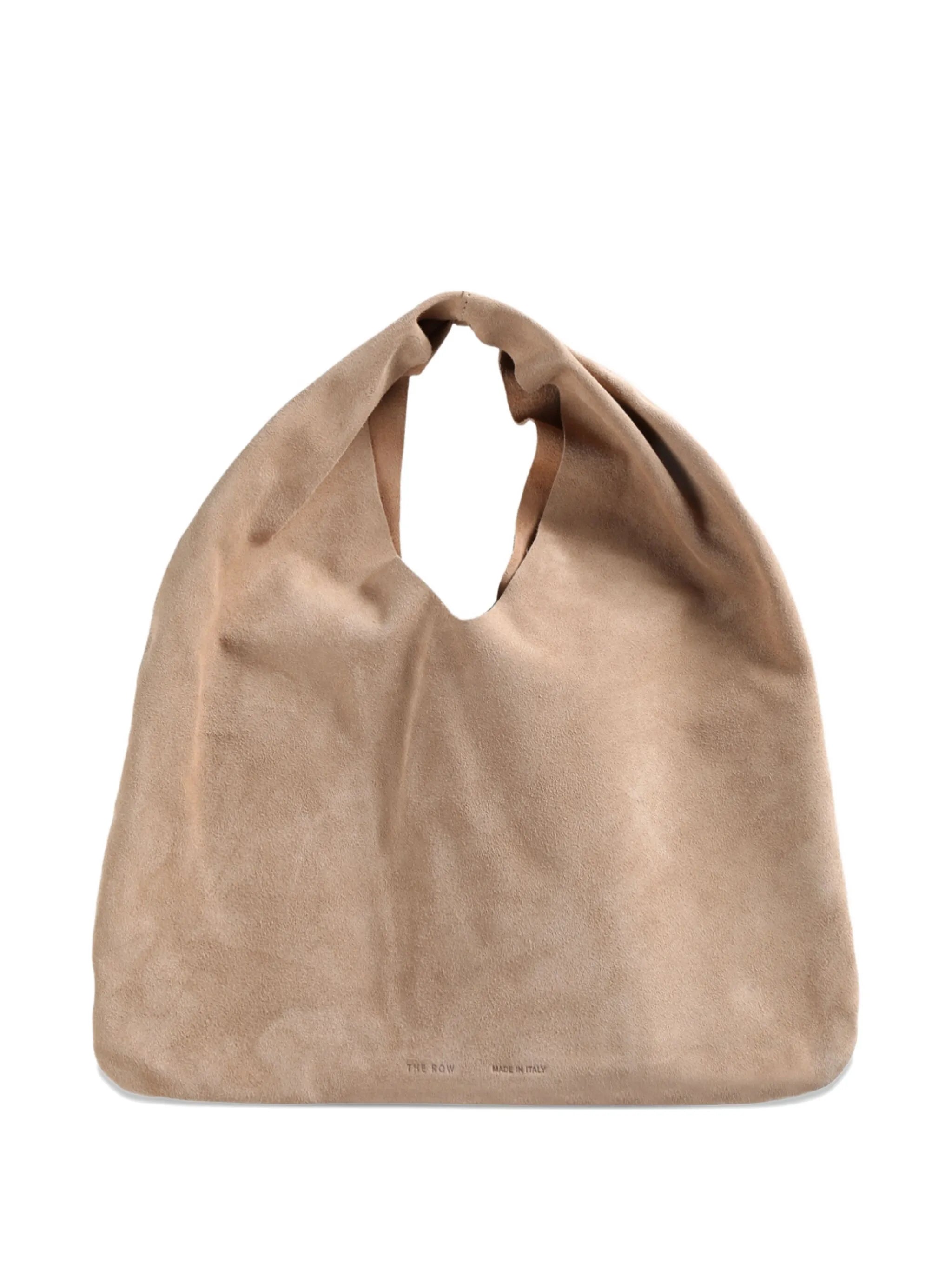 cut-out handle shoulder bag