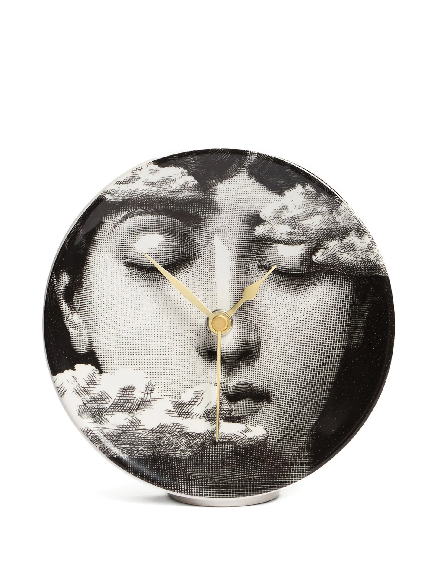 figurative-print table clock