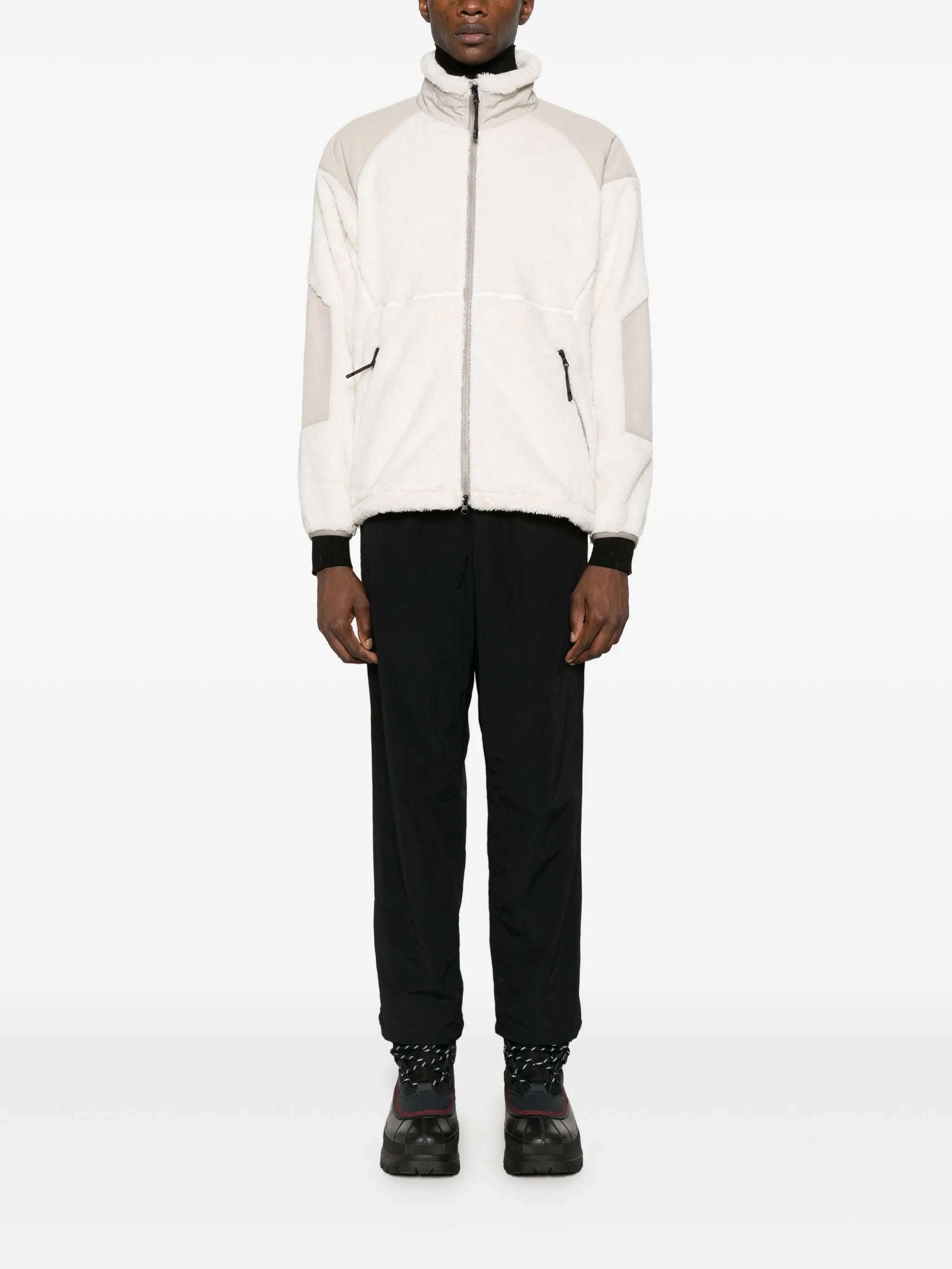 Polartech fleece-texture jacket