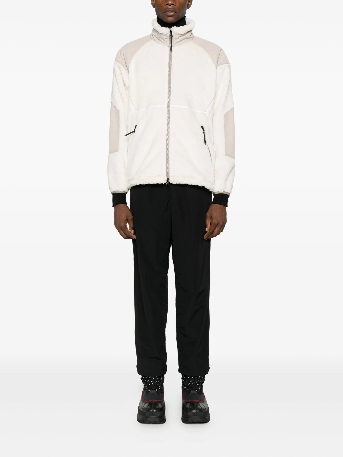 Polartech fleece-texture jacket