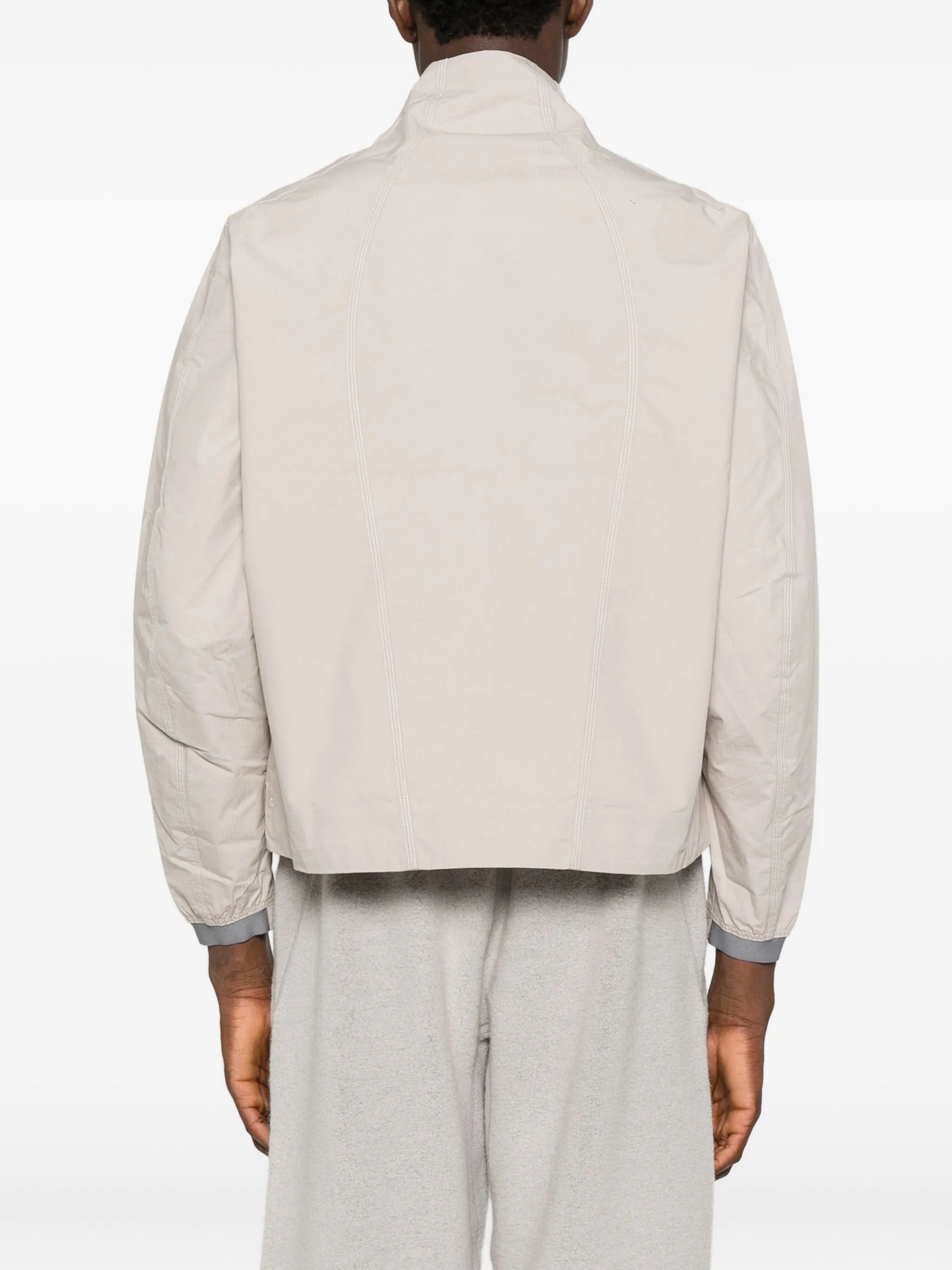 Seed ripstop-texture jacket