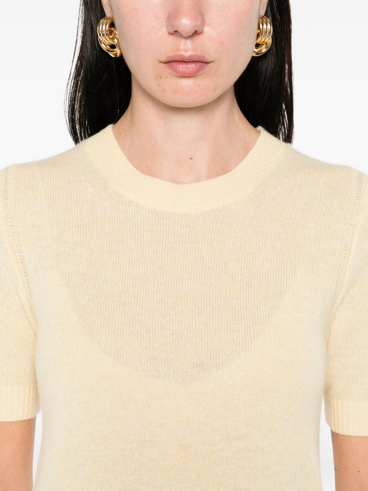 Compass cashmere T-shirt