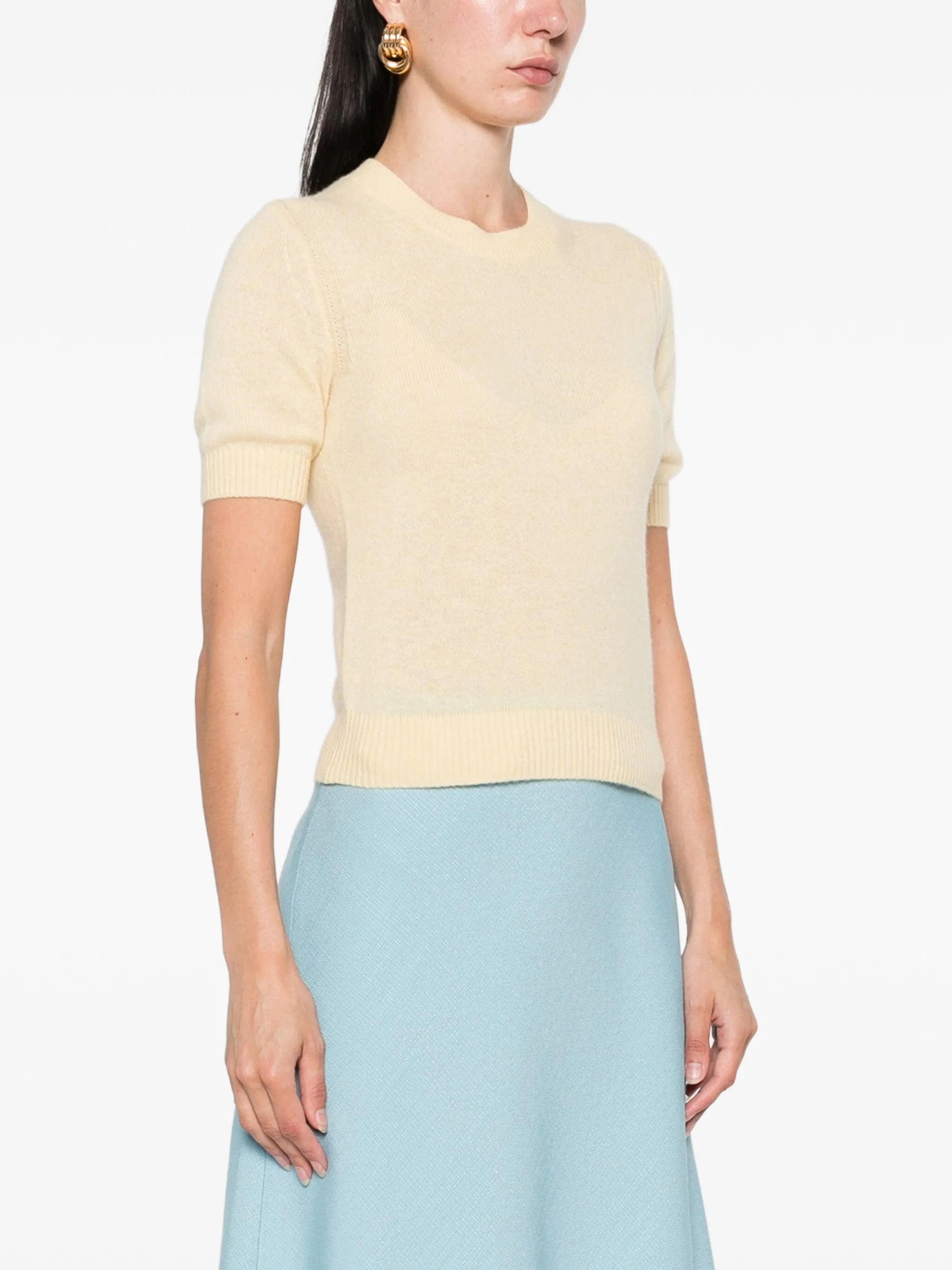 Compass cashmere T-shirt