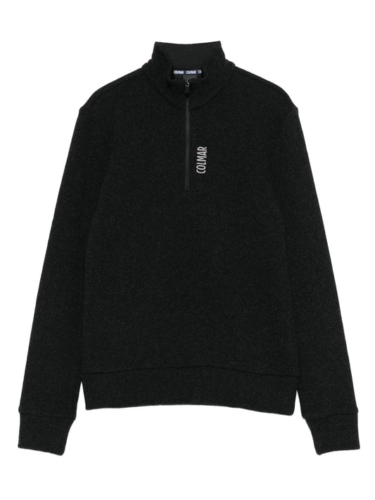 Pure half-zip ski base layer