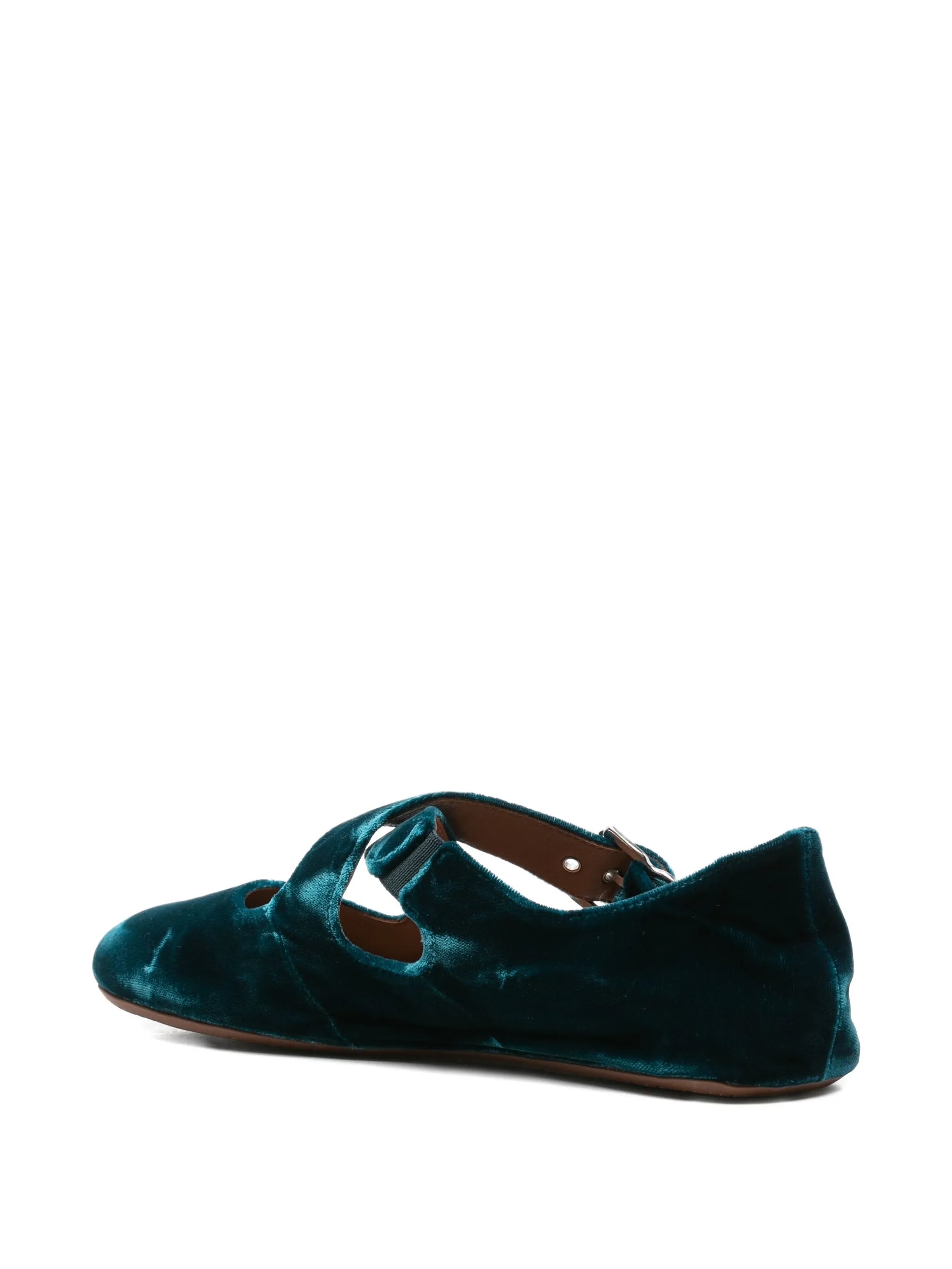 Criss cross ballet flats
