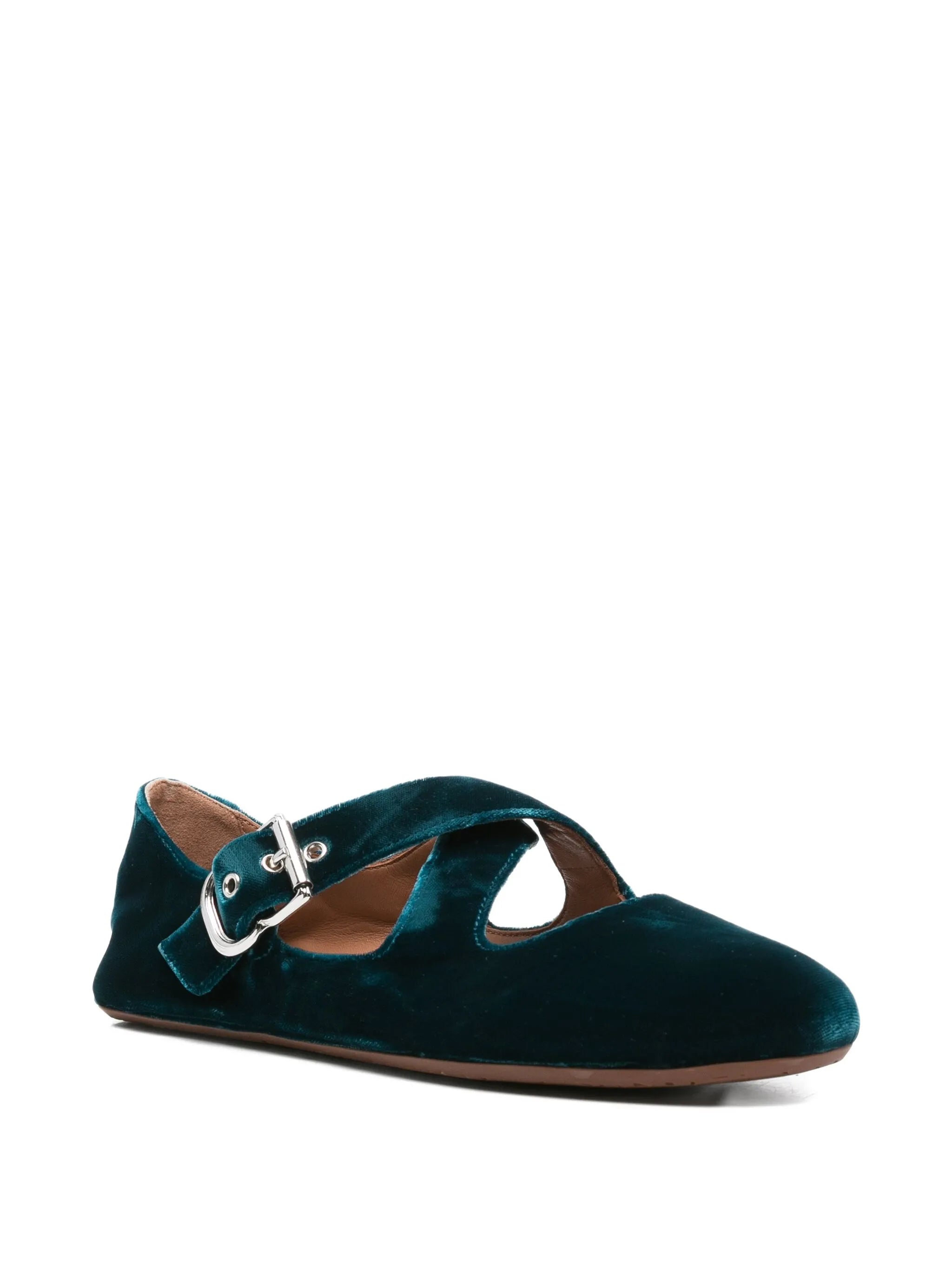 Criss cross ballet flats