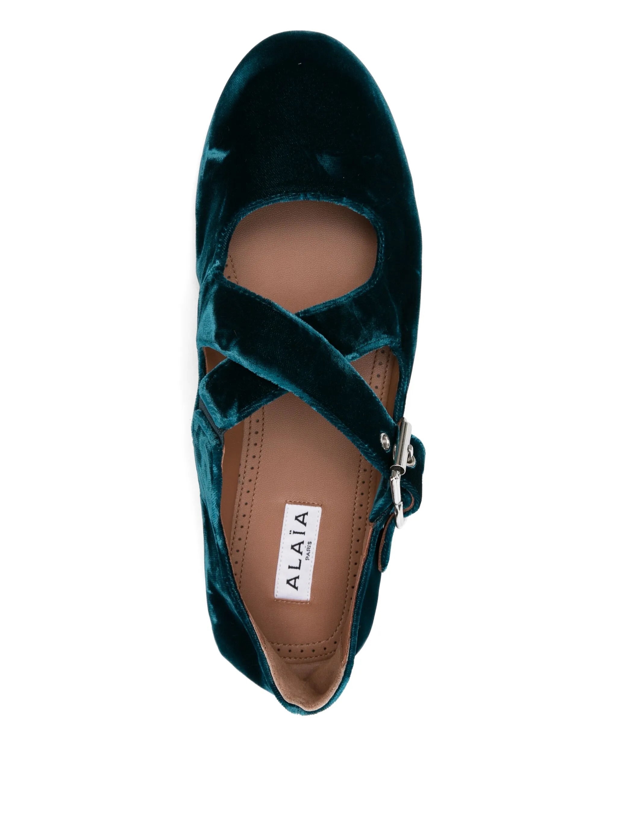 Criss cross ballet flats