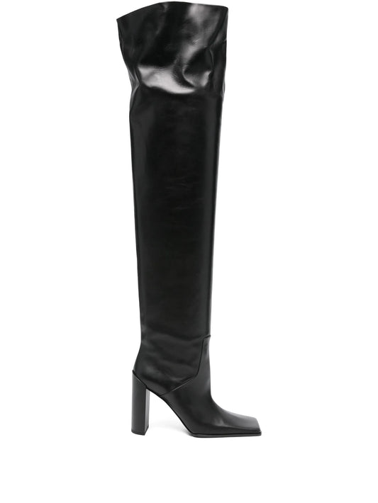 Square high boots