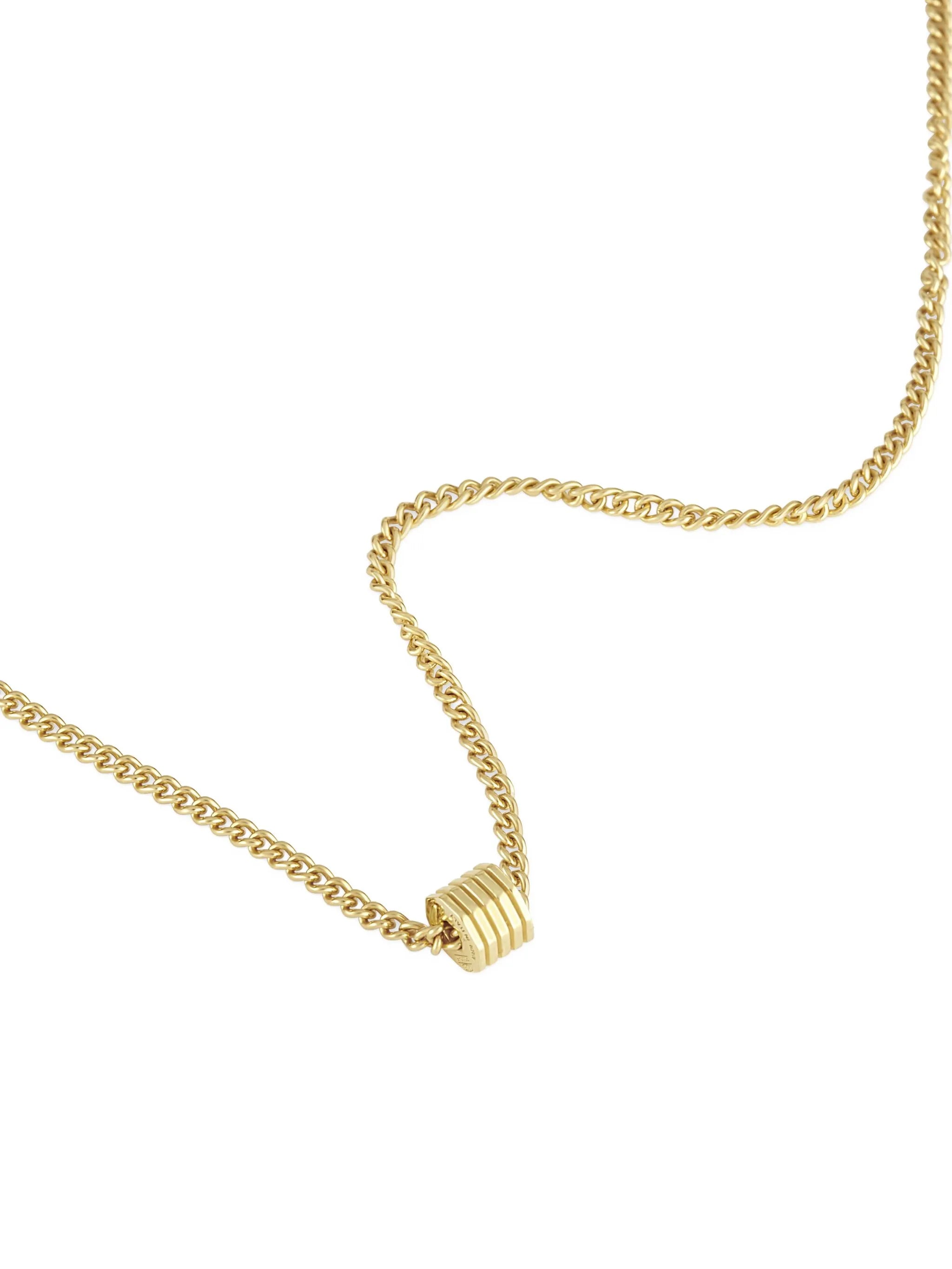 Octagon Mini-charm necklace