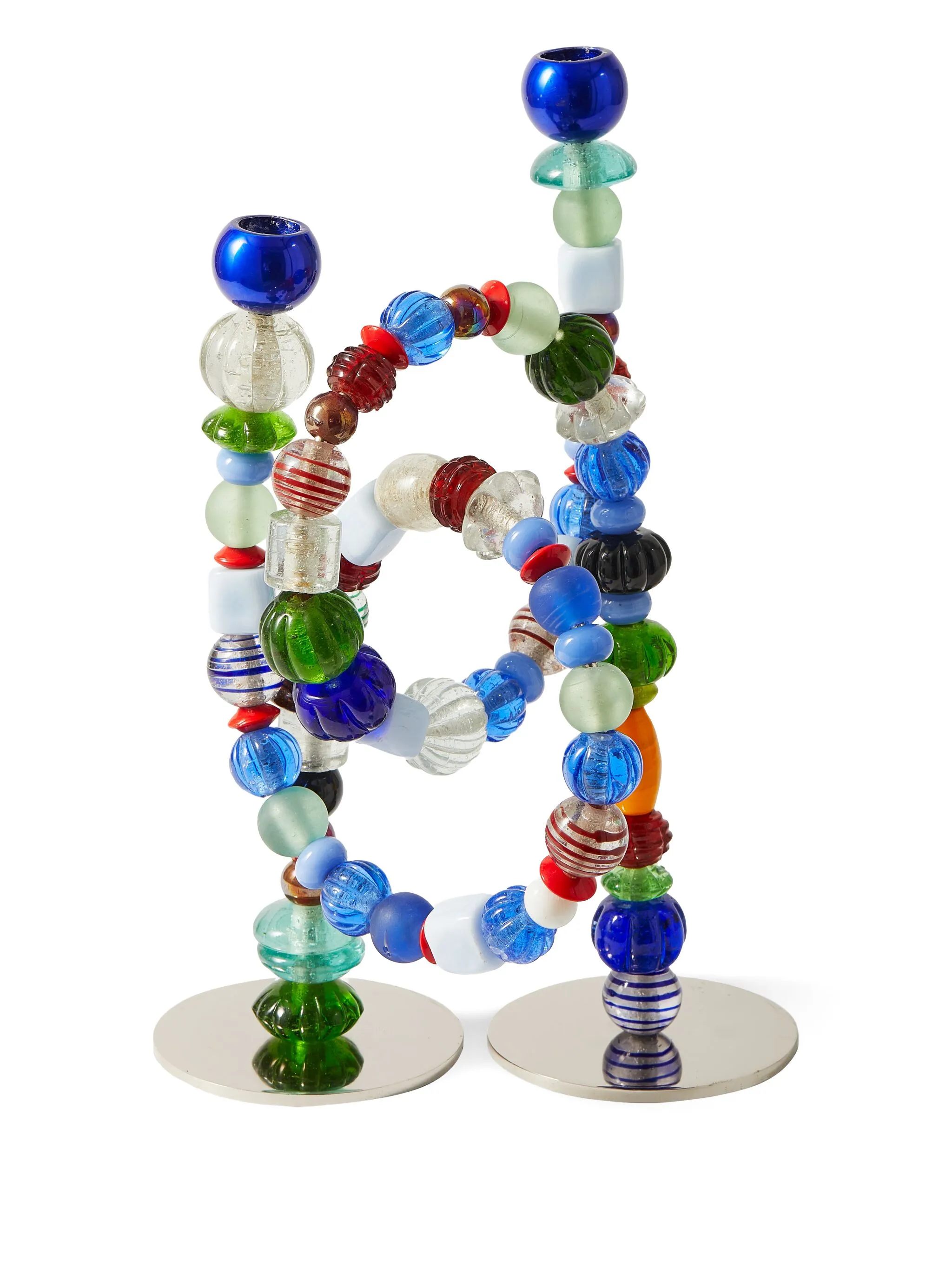 beads candle holder
