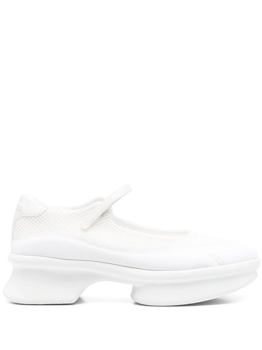 logo-detail round-toe sneakers