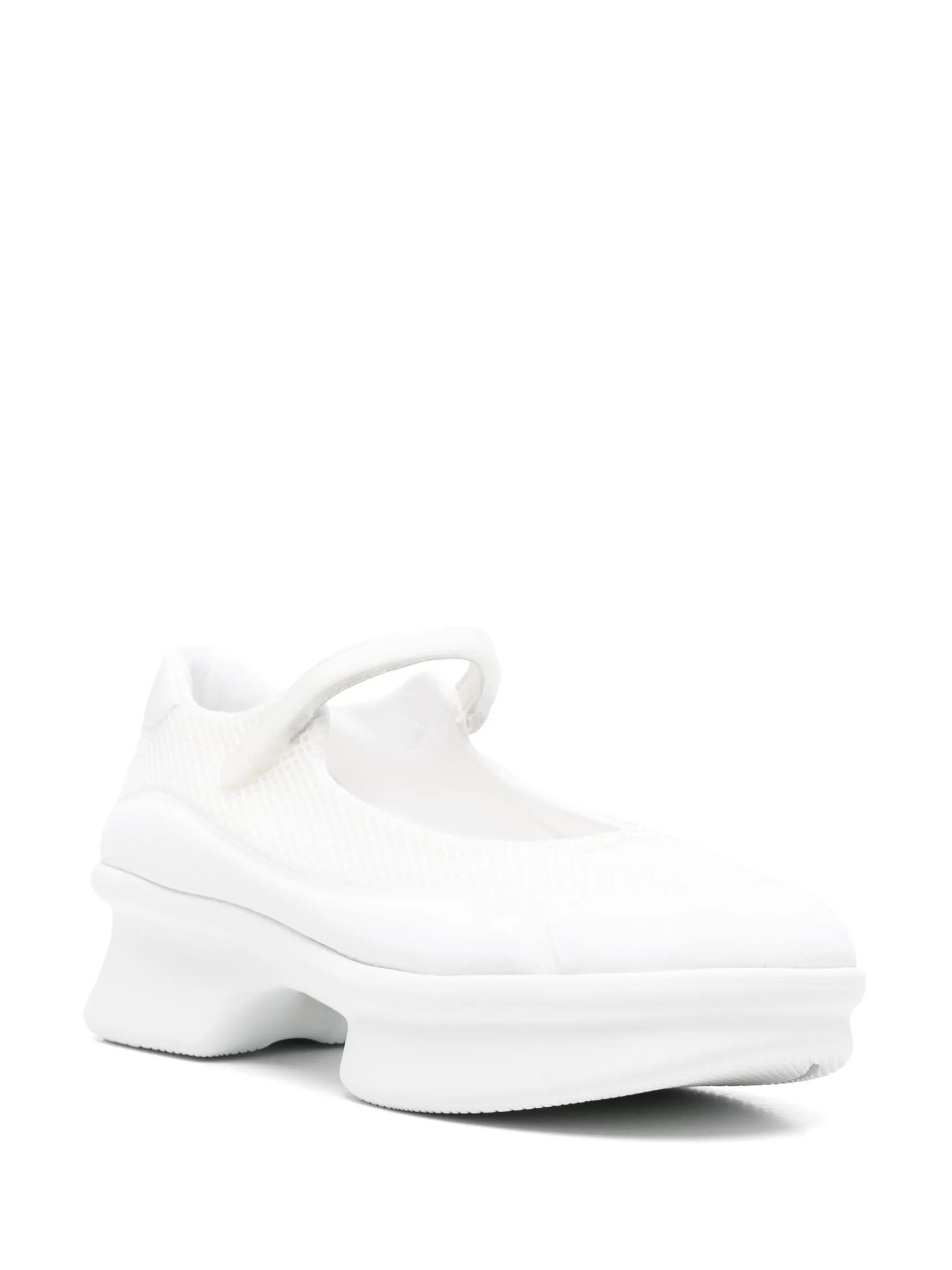 logo-detail round-toe sneakers