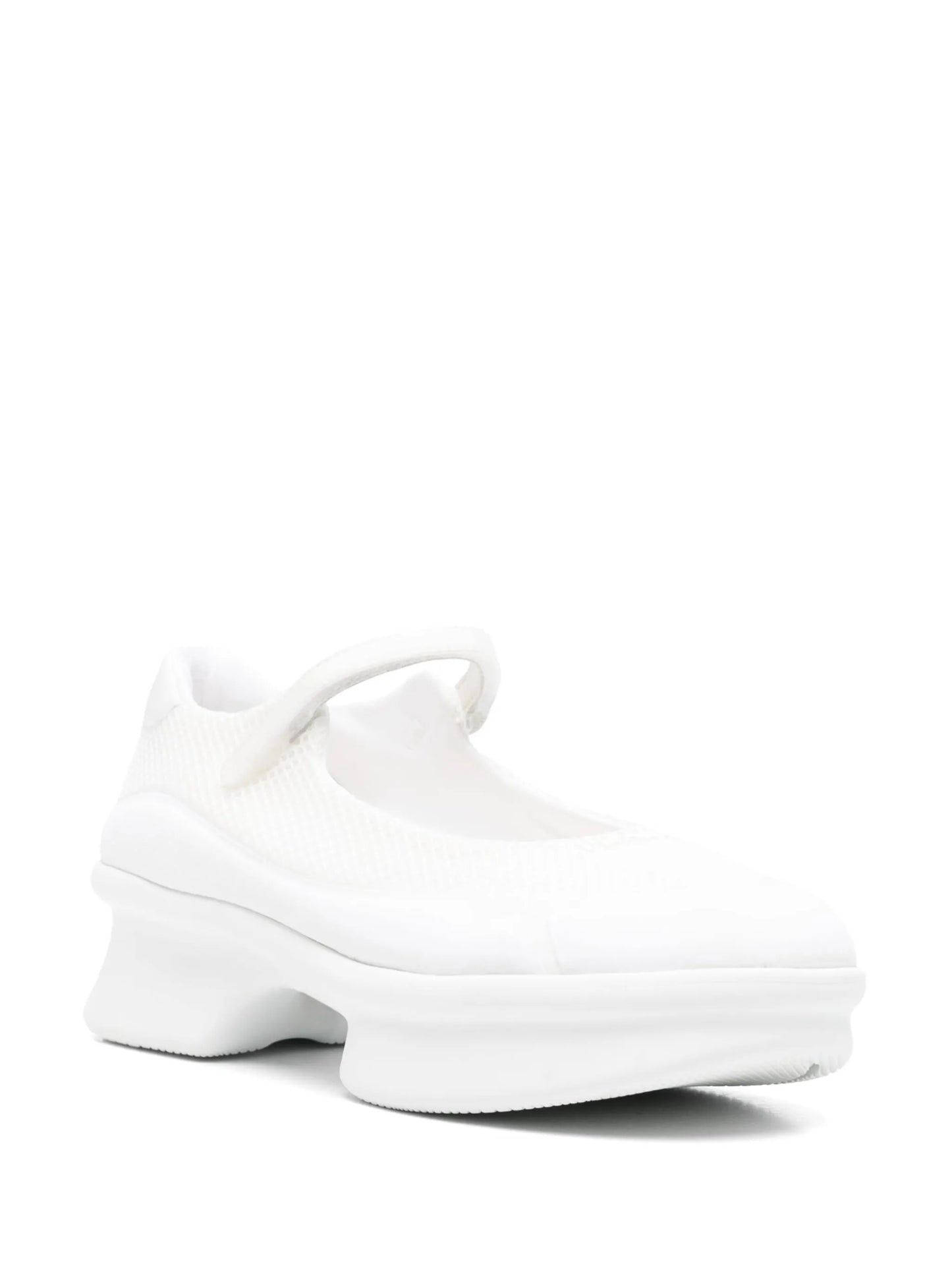 logo-detail round-toe sneakers