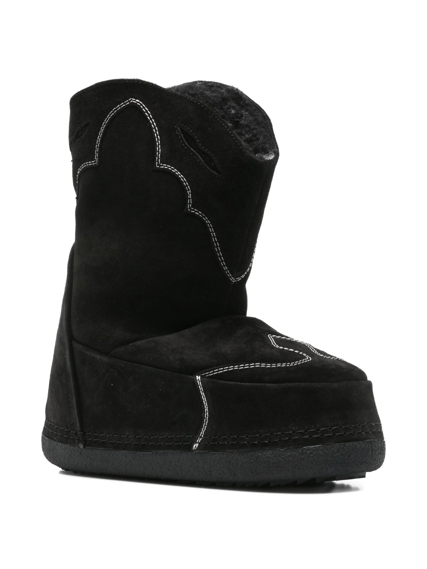 suede cowboy boots