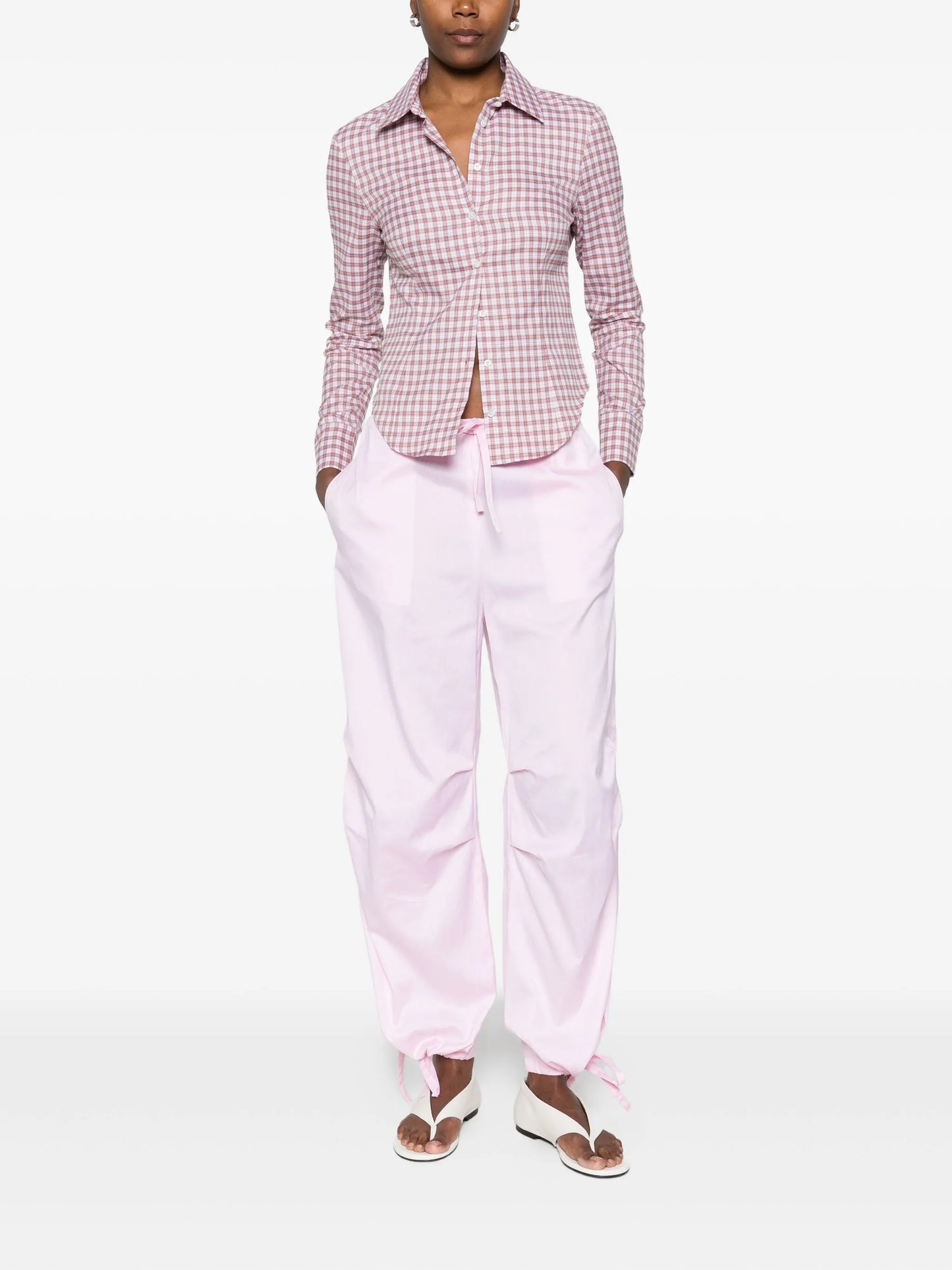 Grace straight-leg trousers