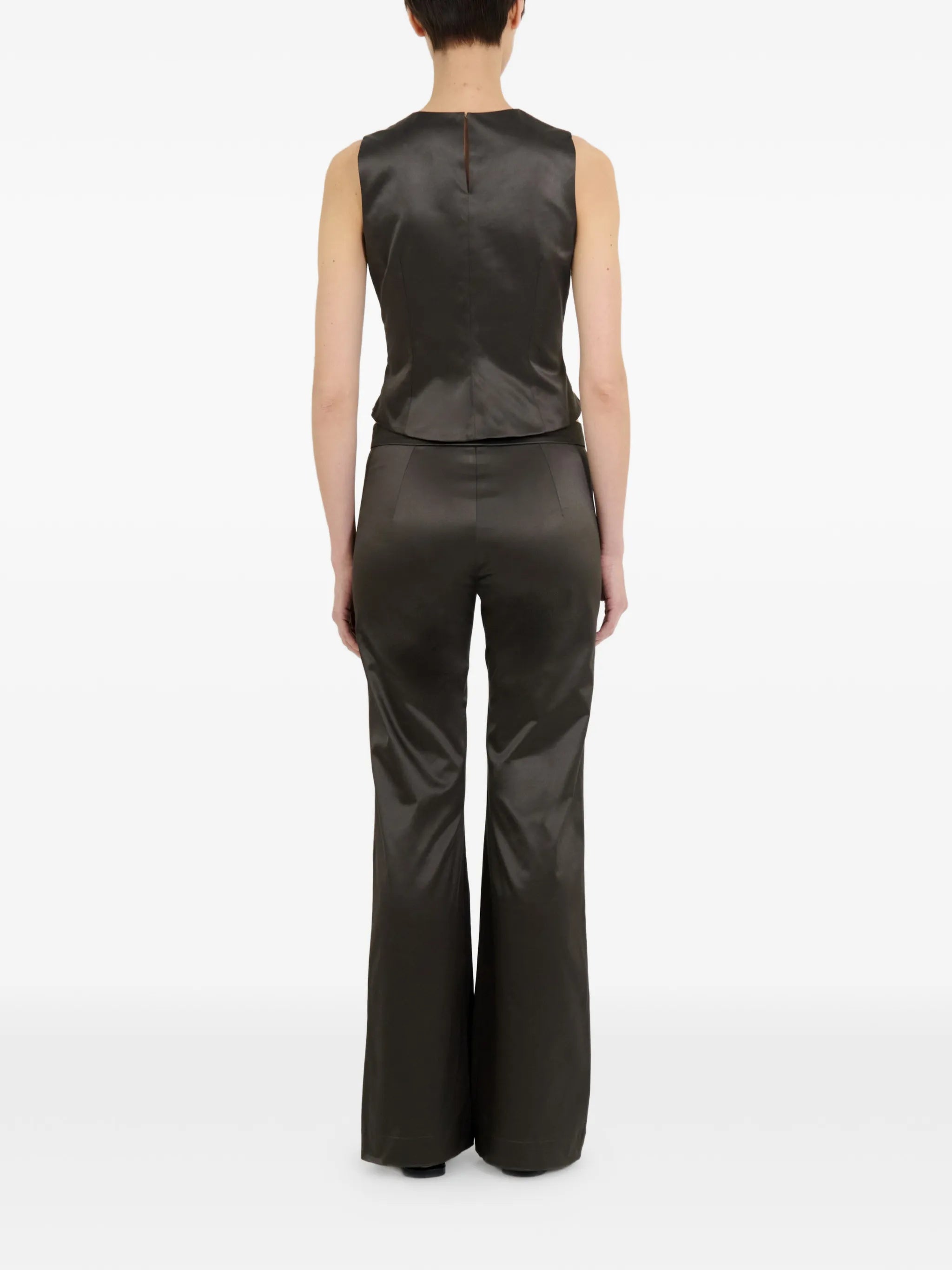 Bell flared trousers