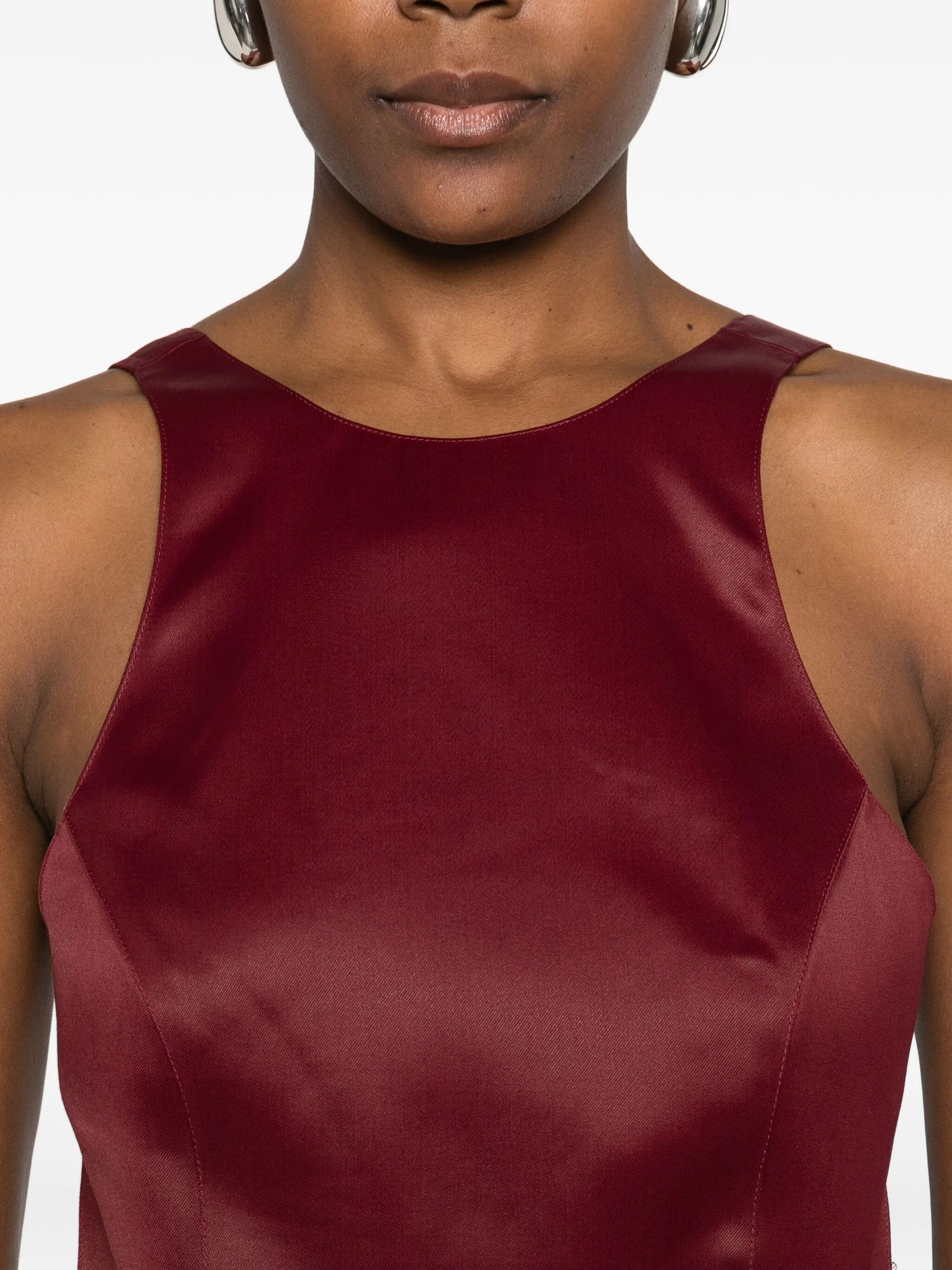 open-back tank top