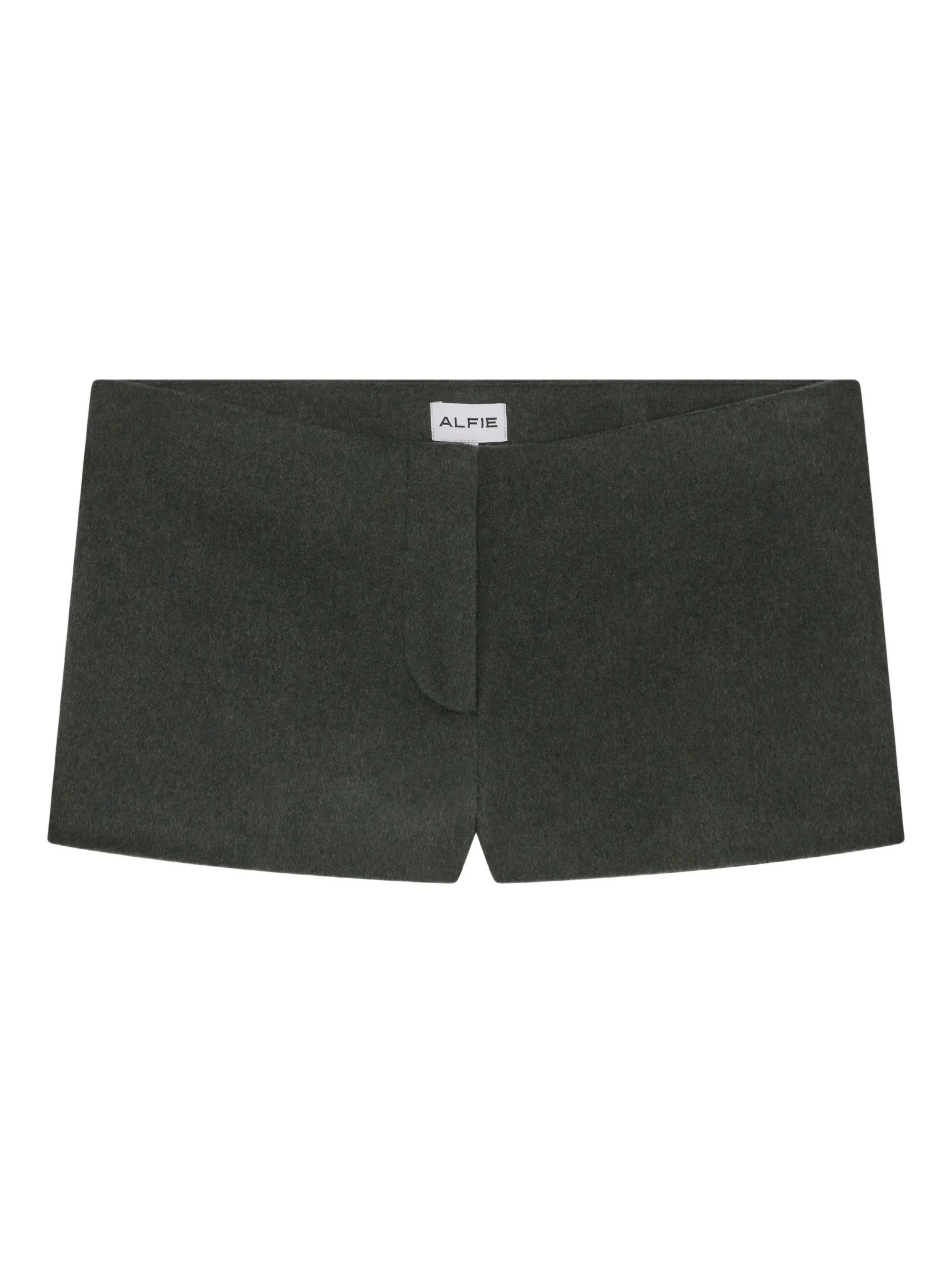 fine-knit mini shorts