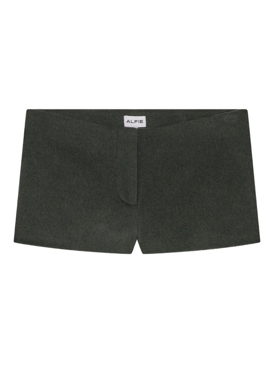 fine-knit mini shorts
